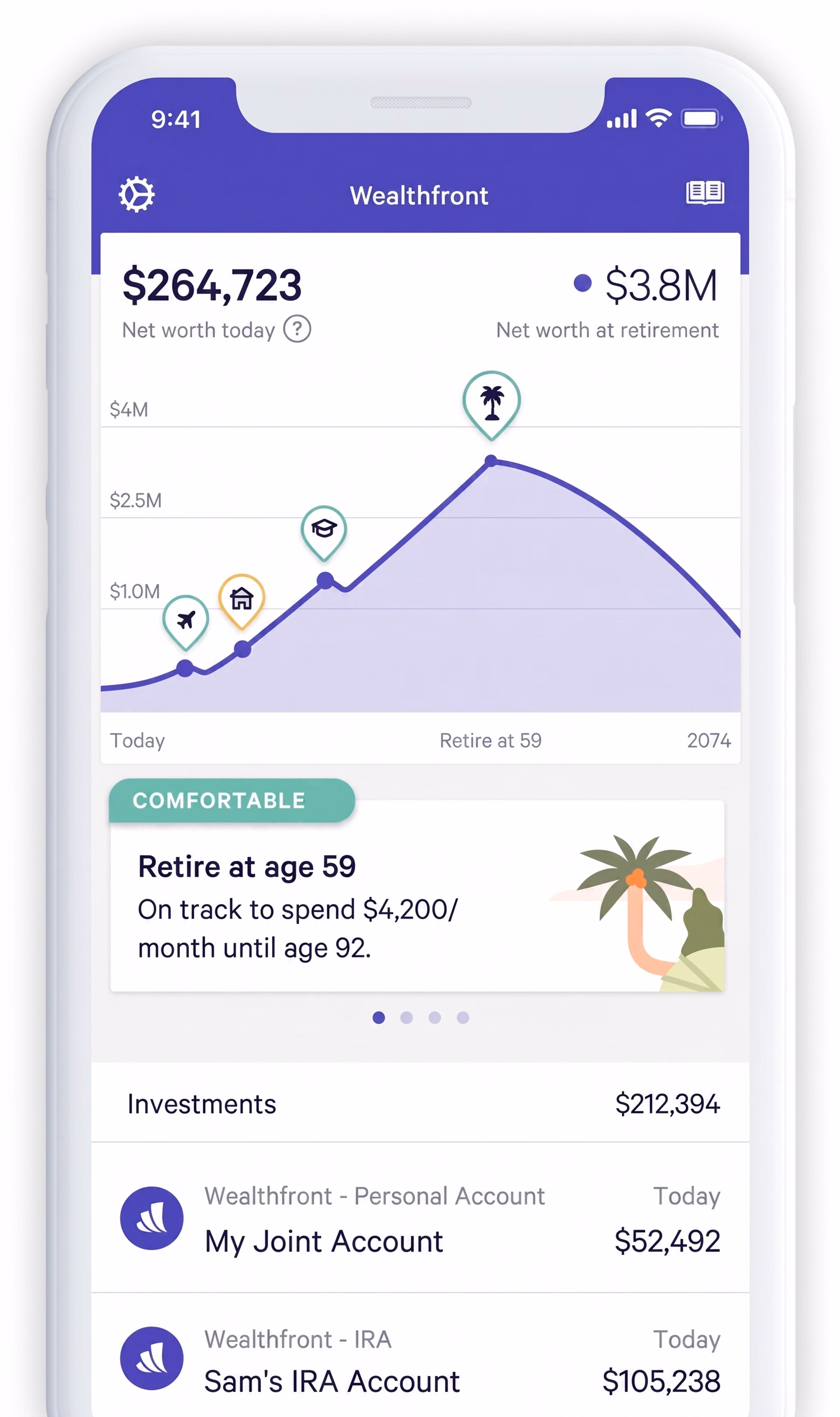 Wealthfront AI-powered robo-advisor managing and optimizing investments