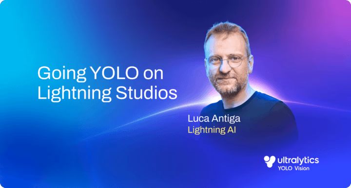 Luca Antiga apresentando sobre o Lightning Studios no YV24