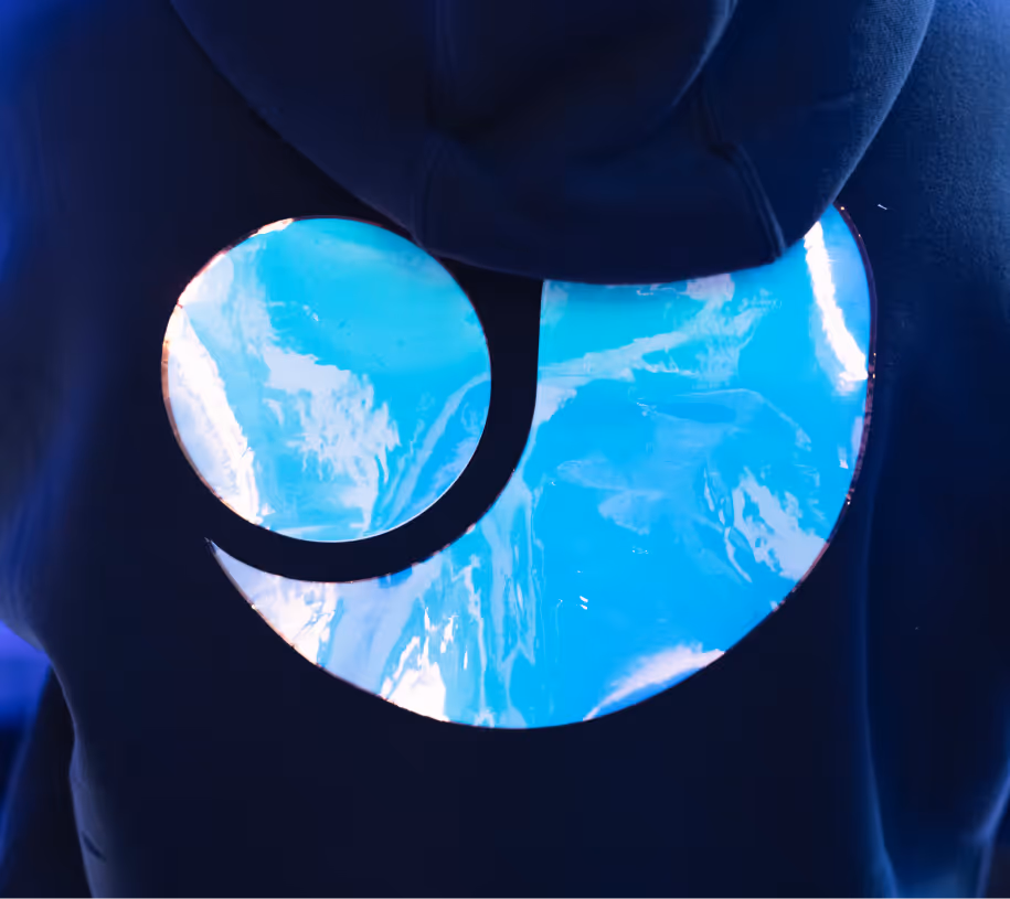 Ultralytics hoodie with the Ultralytics logo