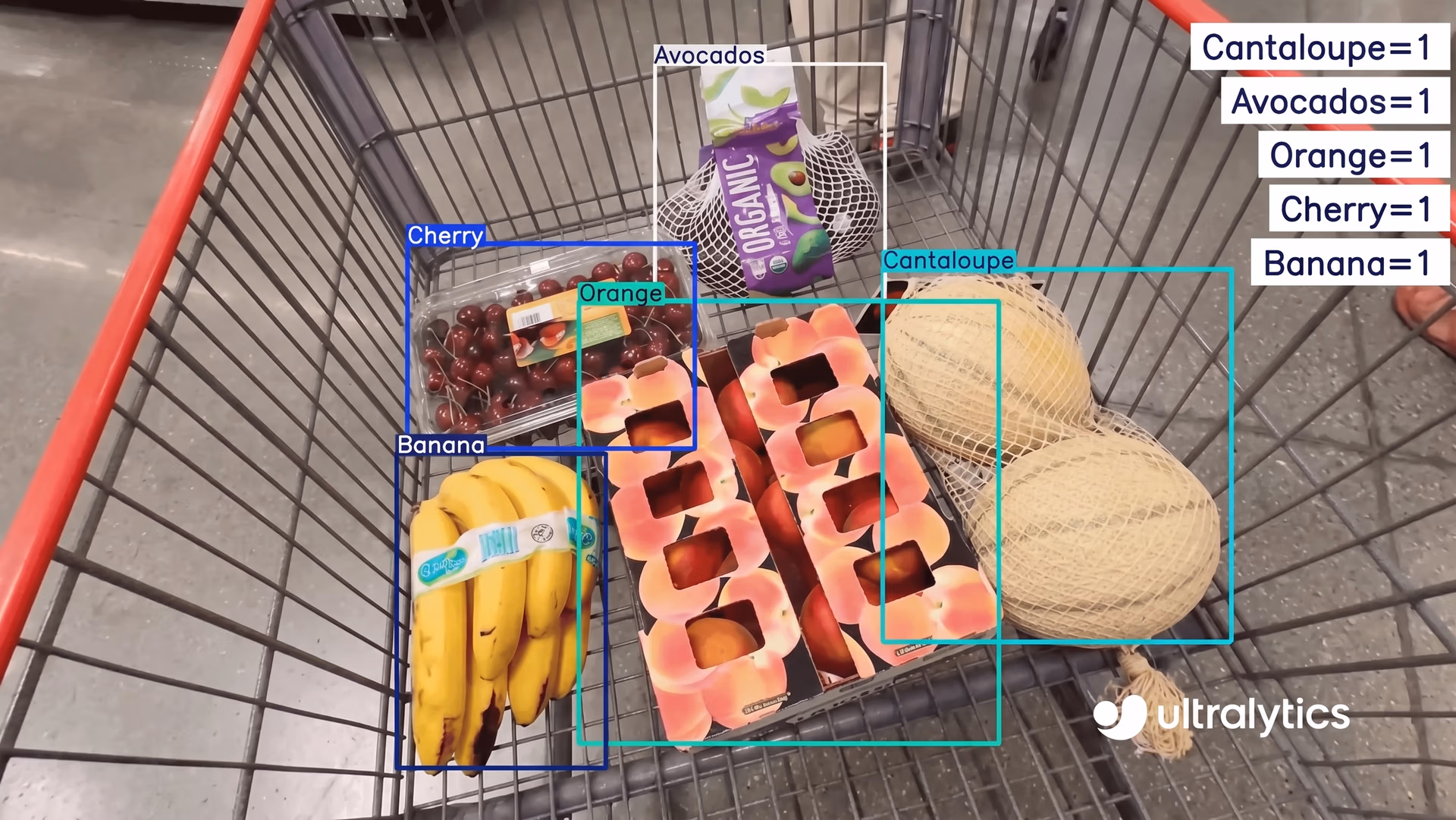 An example of using Ultralytics YOLO11 for object detection
