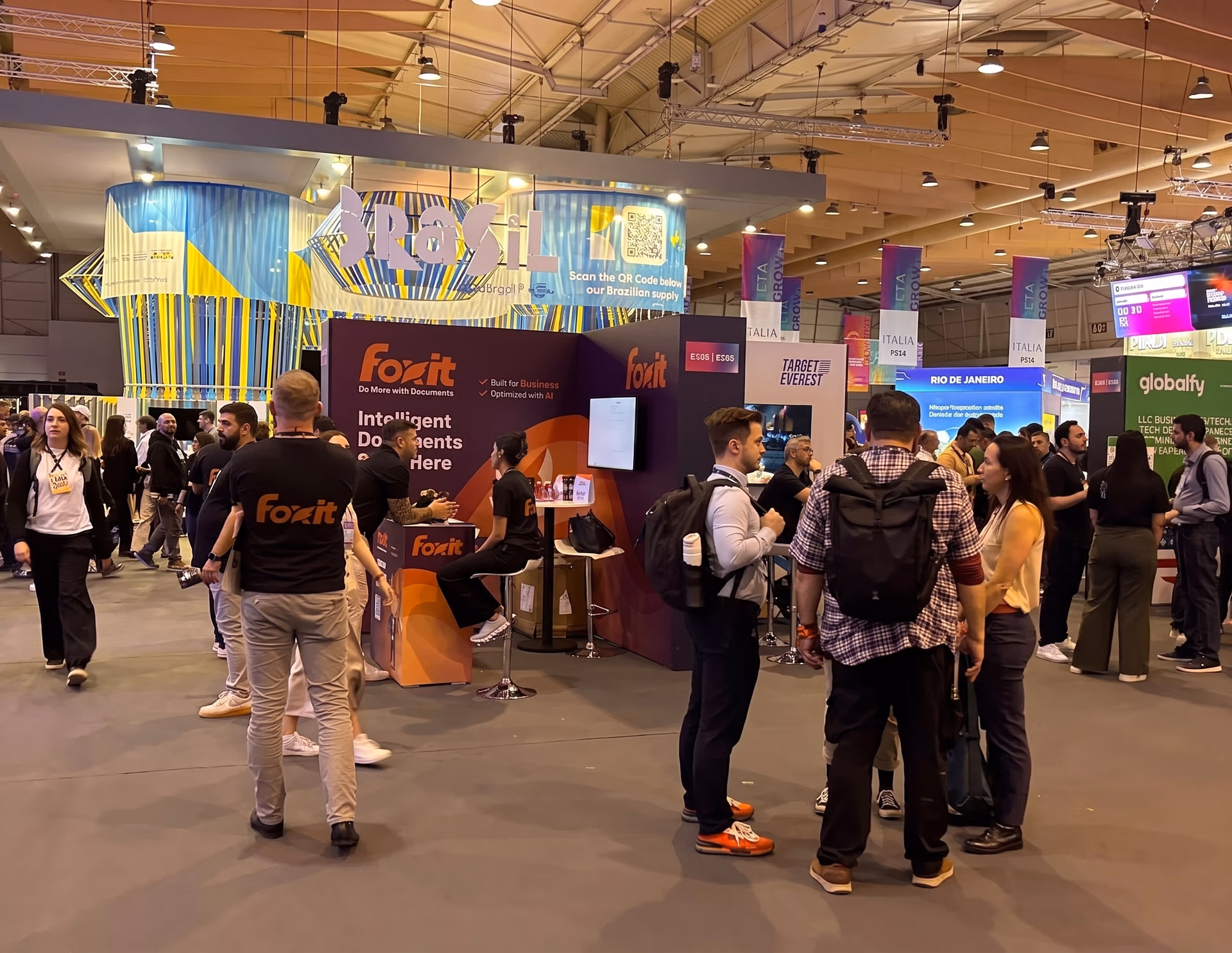 A look at the Web Summit floor