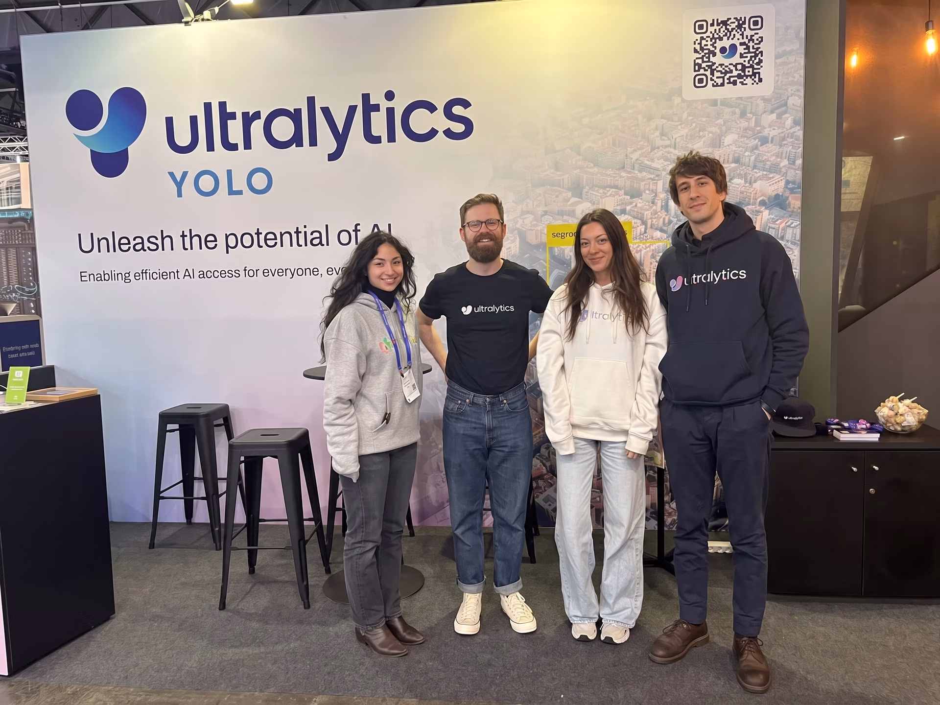 The Ultralytics team at MWC and 4YFN 2026