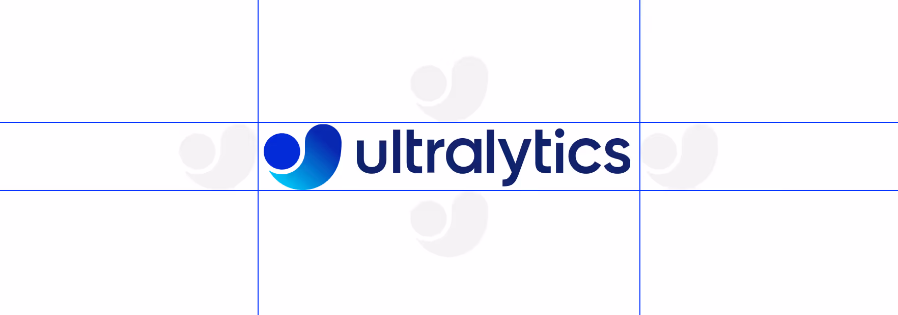 Khoảng cách và kích thước logo Ultralytics