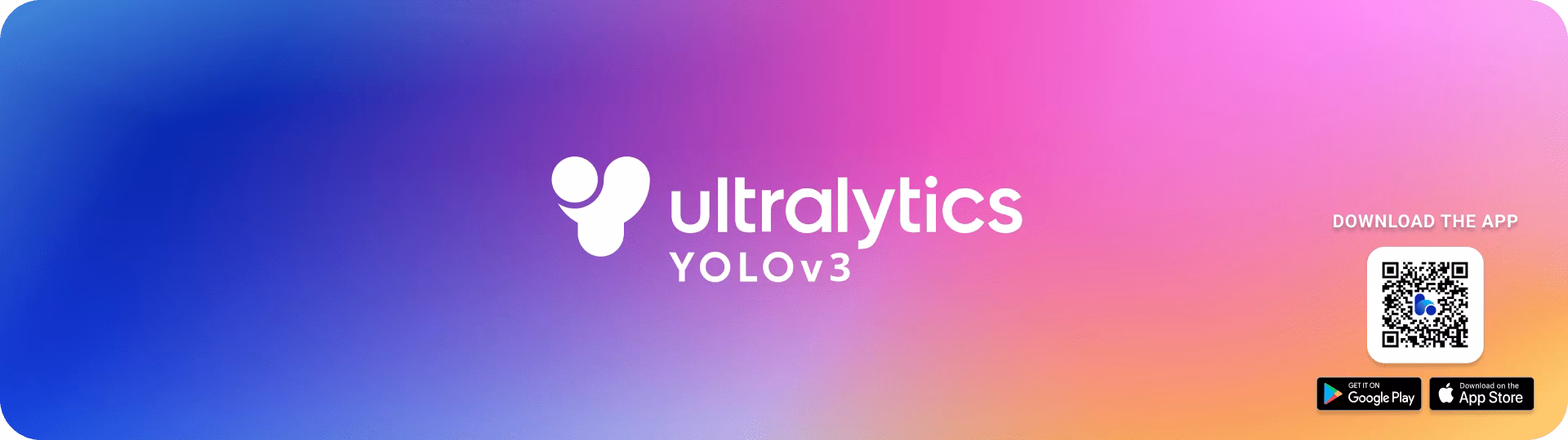 Баннер модели обнаружения объектов YOLOv3