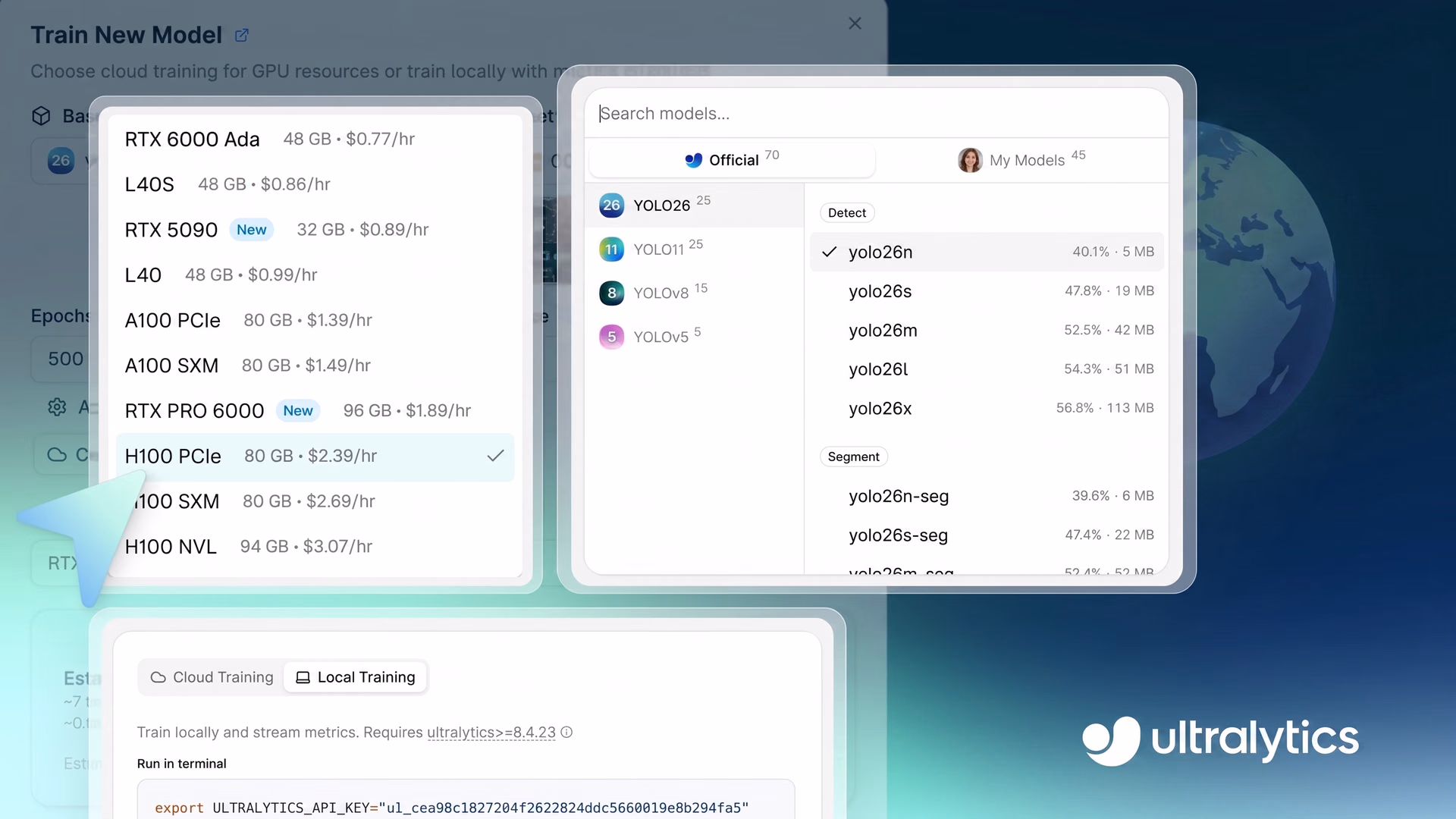 Training YOLO models faster with Ultralytics Platform
