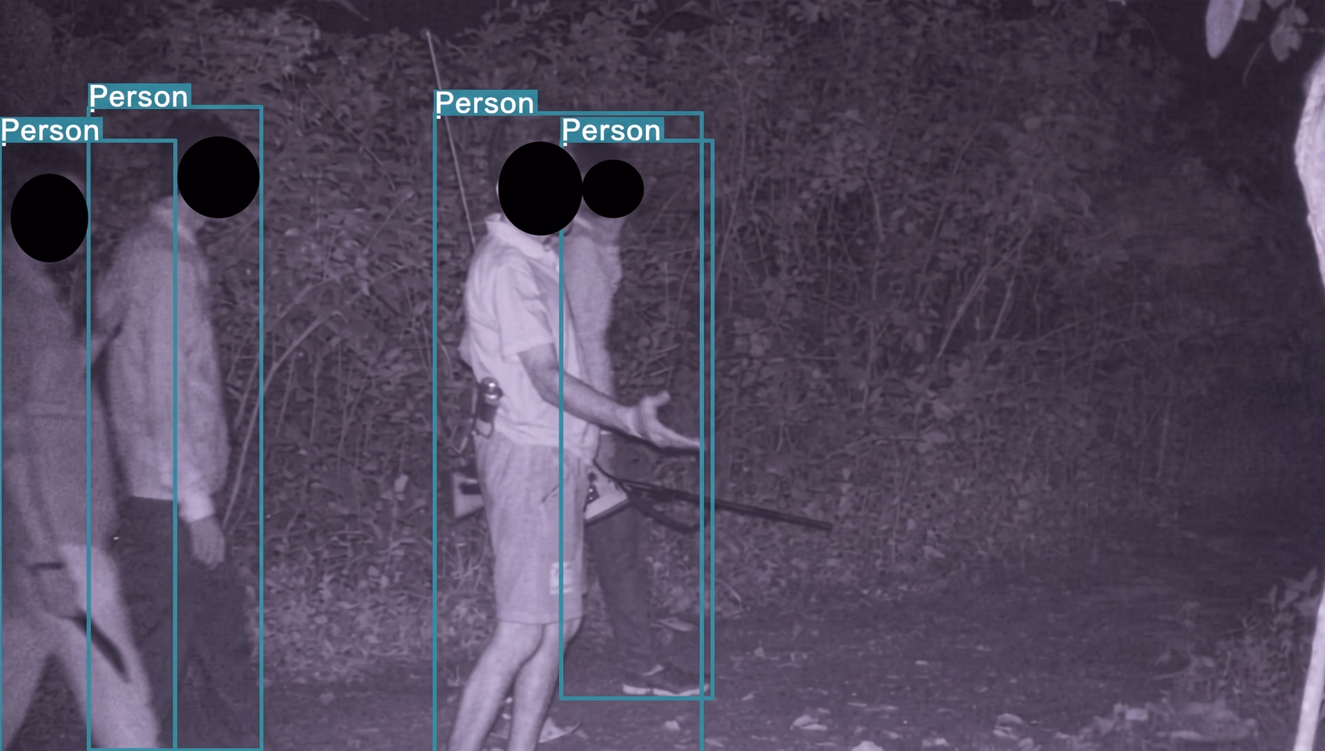 Computer vision detecting poachers
