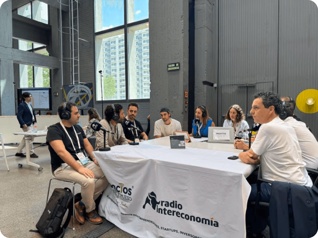 South Summitと起業家精神について語るRadio IntereconomíaでのGlenn Jocher