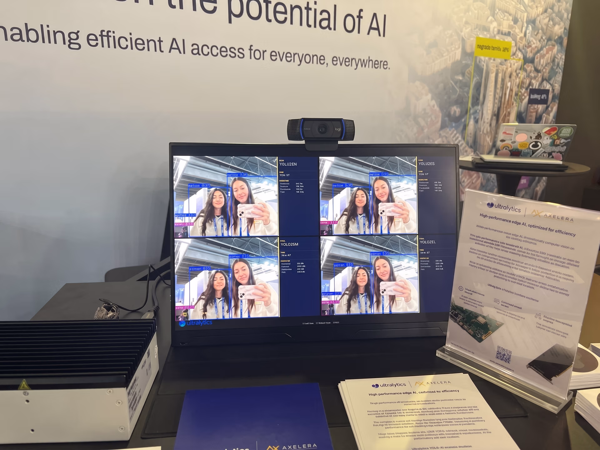 Ultralytics YOLO26 running on an Axelera AI accelerator