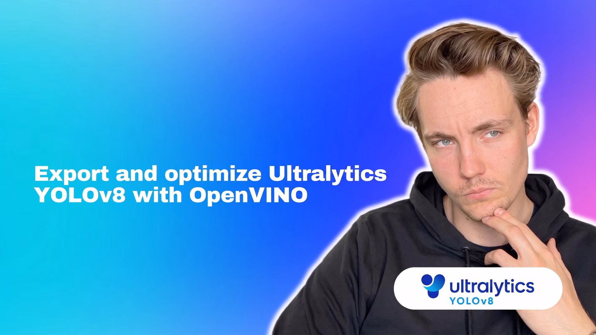 Intel OpenVINO üzerinde çıkarım için Ultralytics YOLOv8'i dışa aktarmak ve optimize etmek