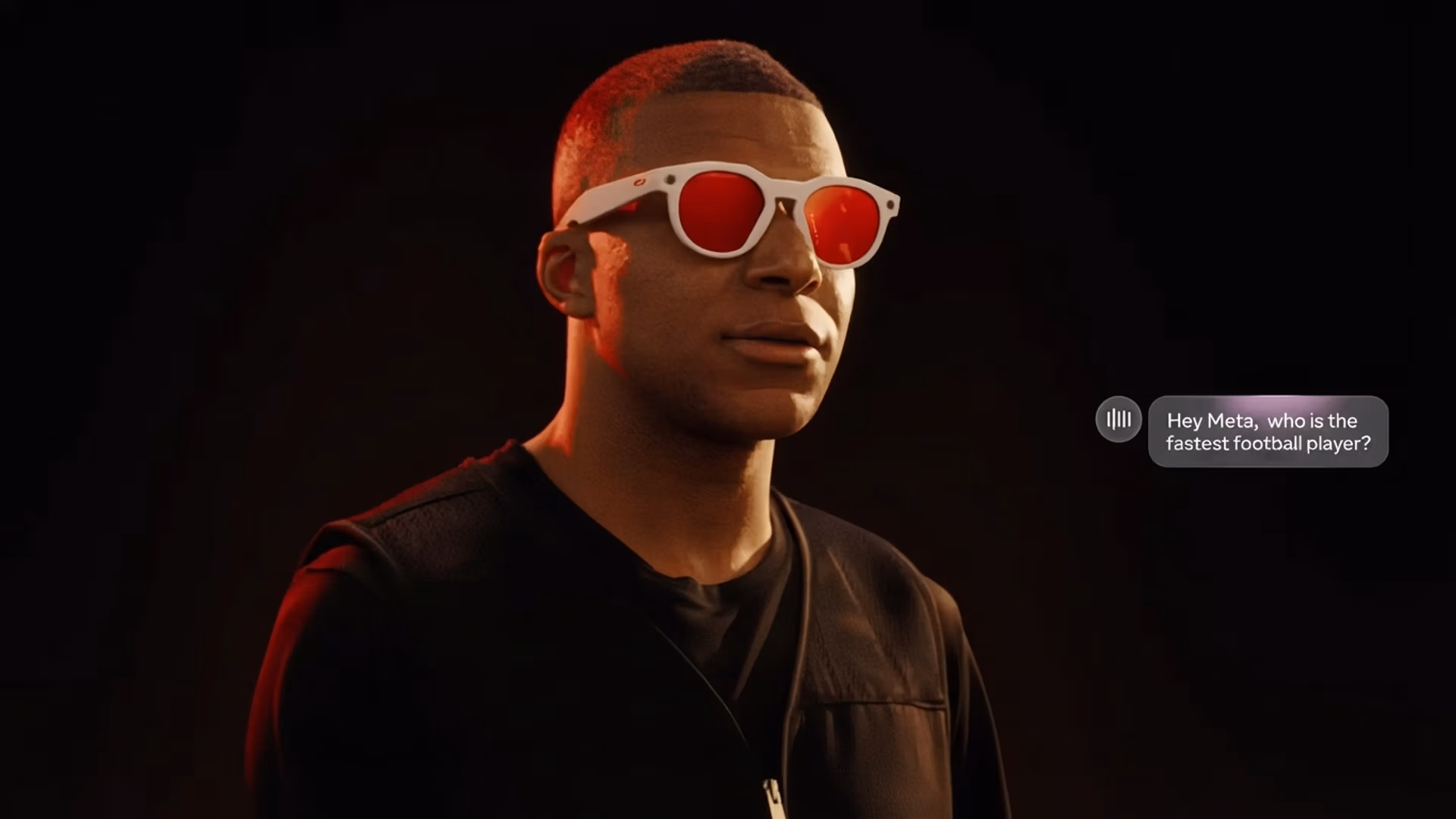 Kylian Mbappé sử dụng kính Oakley Meta