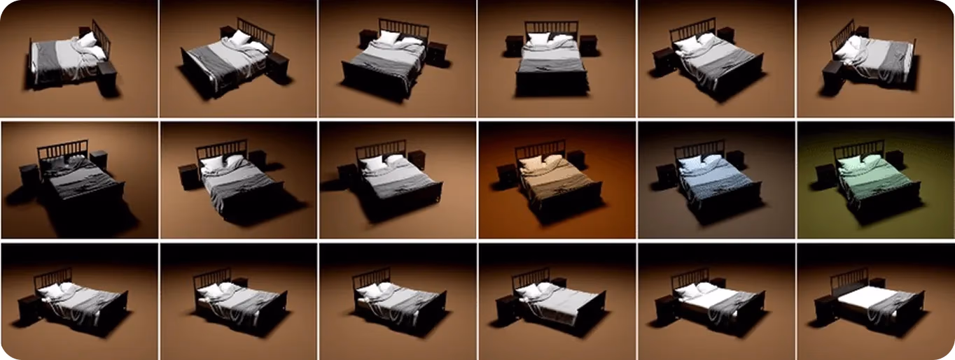 Um olhar sobre imagens geradas sinteticamente