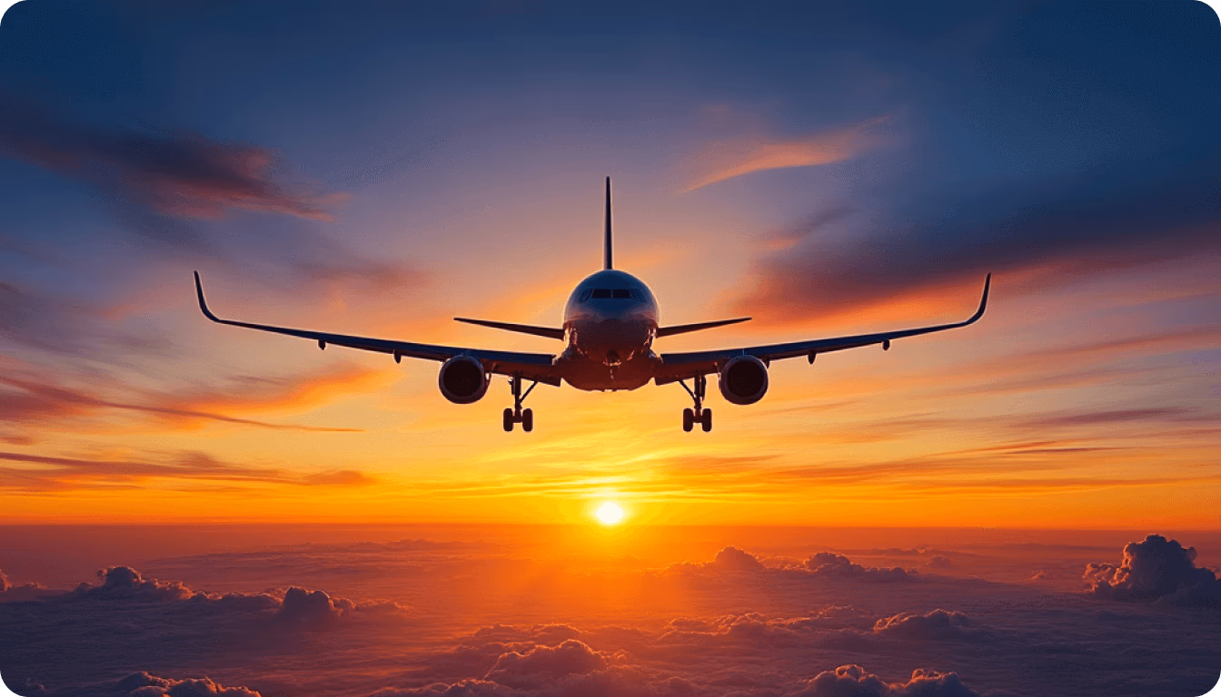 Computer vision che rileva danni sulla superficie di un aeromobile