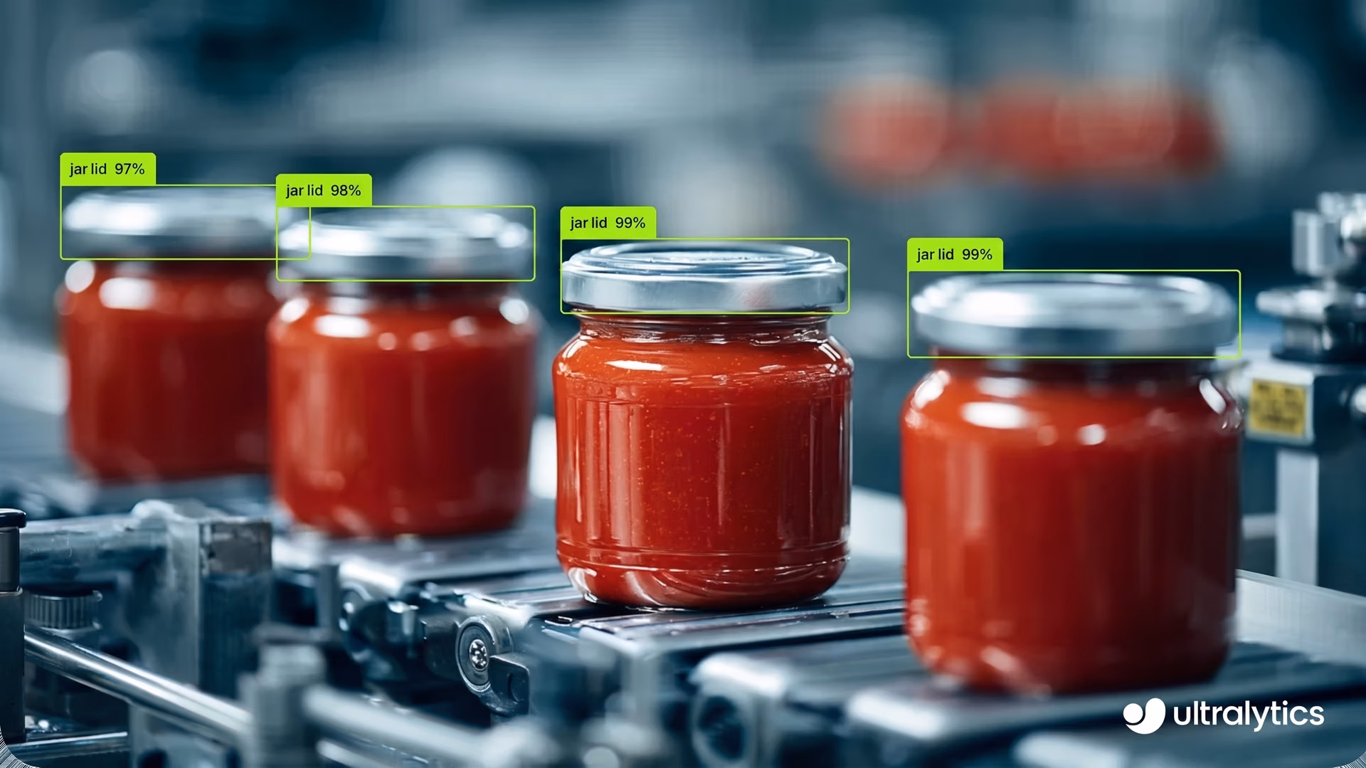 Компьютерное зрение контролирует продукты на производственной линии