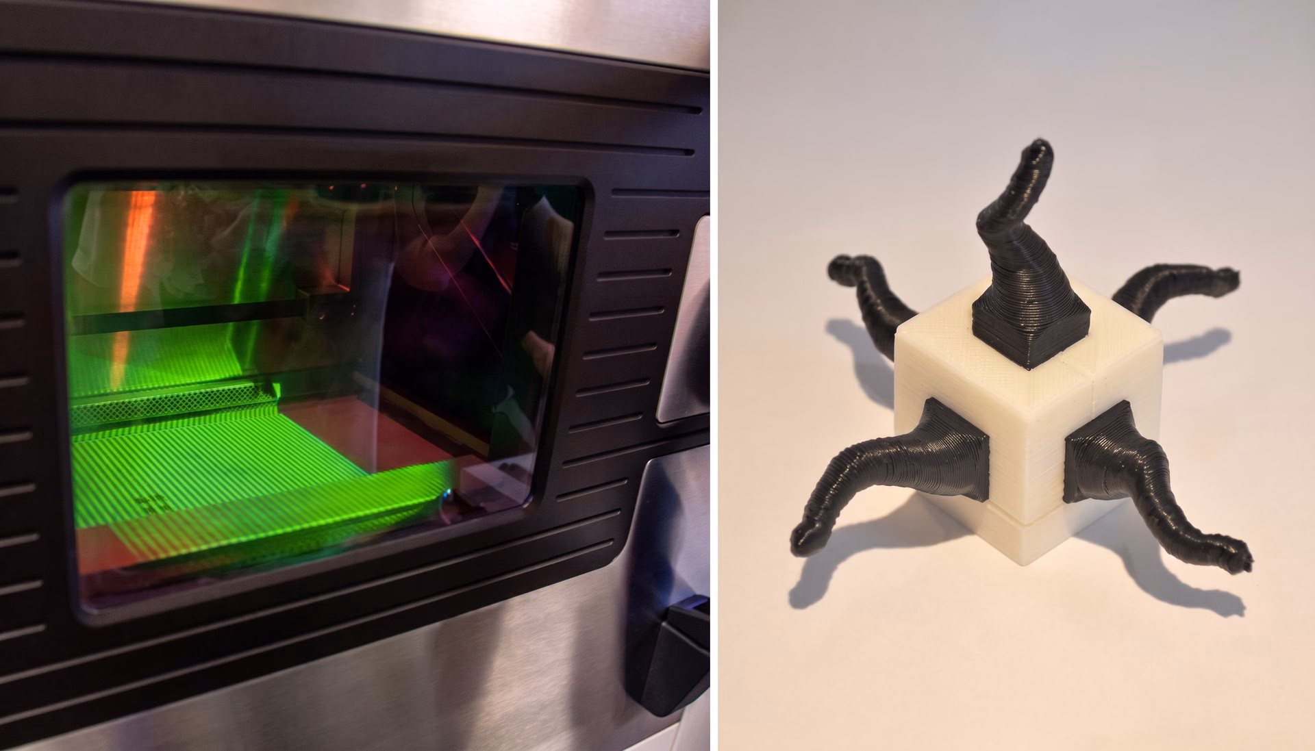 Using light and computer vision to monitor 3D printing