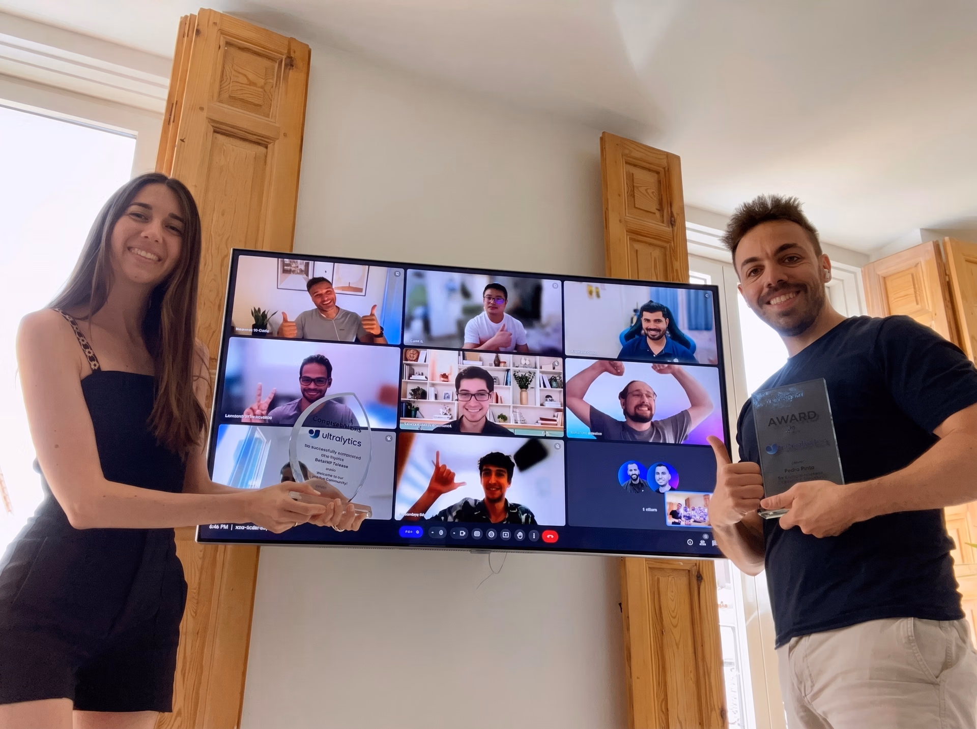 Ultralytics premiata come "Startup with the Most Buzz"