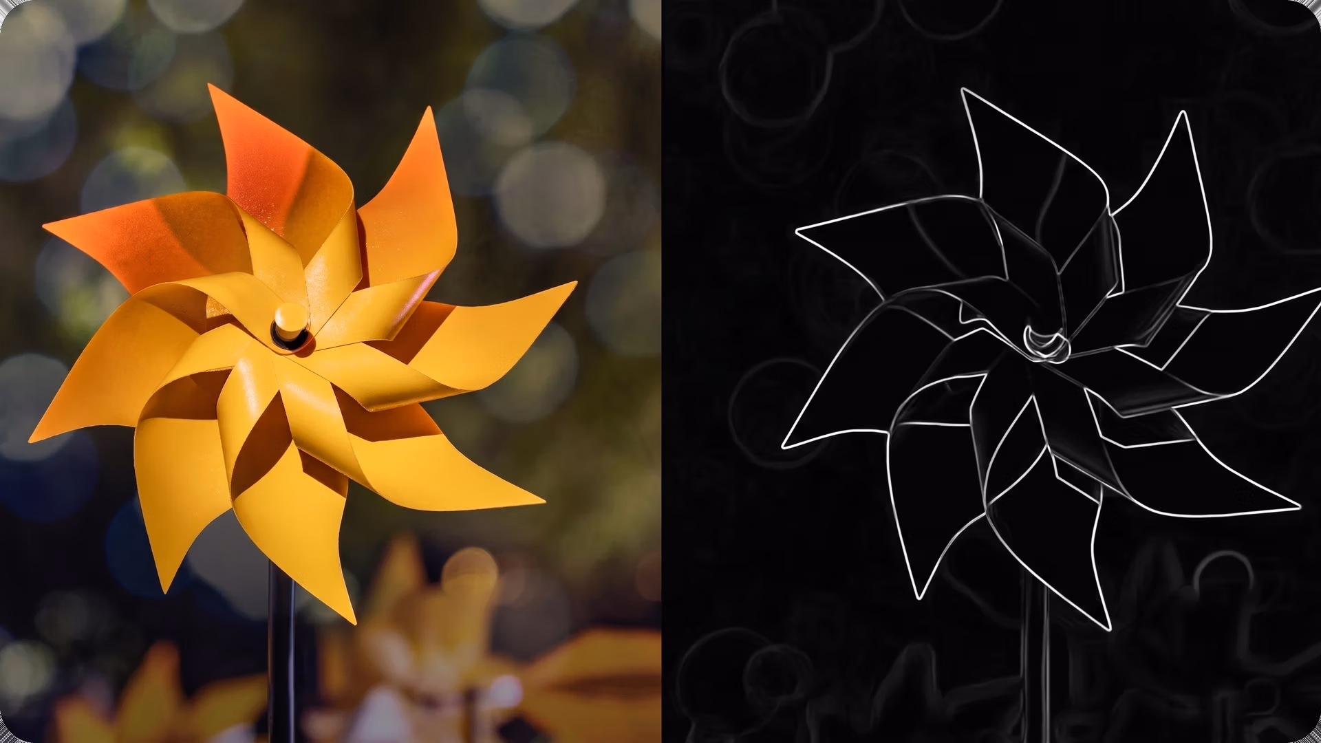 An image demonstrating edge detection