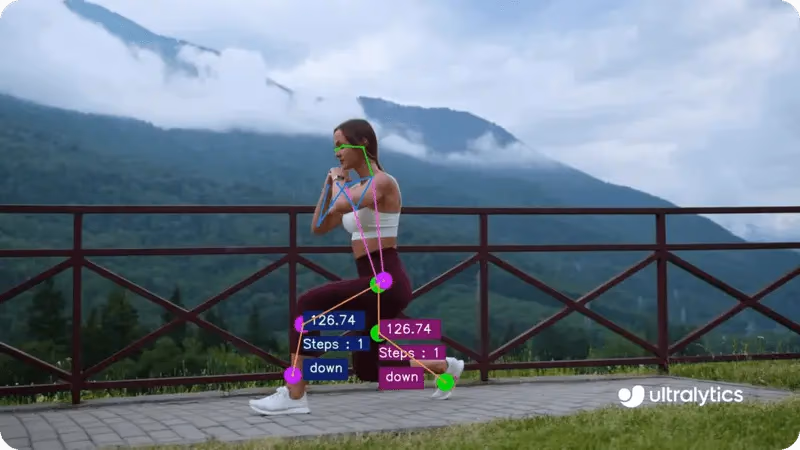 Seguimiento de puntos clave del cuerpo mediante estimación de pose durante ejercicios de calentamiento