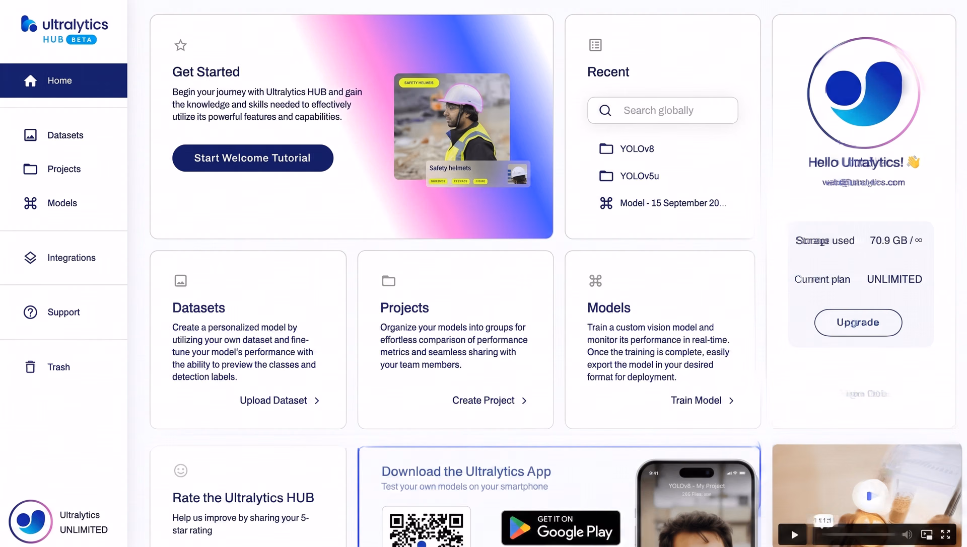 Training custom YOLO11 models in Ultralytics HUB