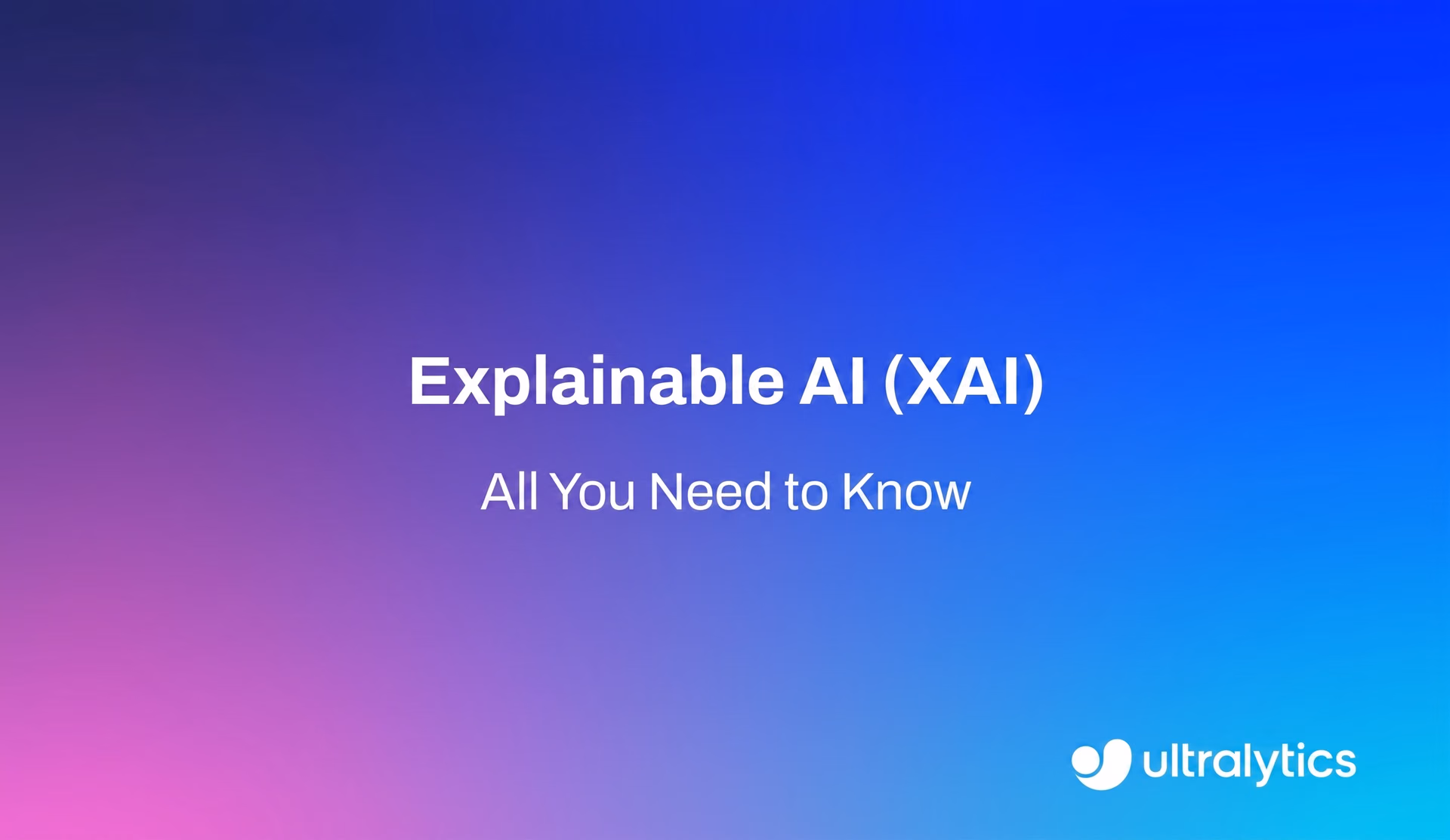 コンピュータビジョンにおける説明可能なAI(XAI)の概要
