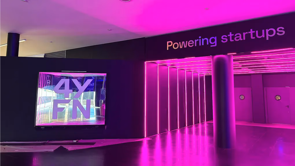 Ultralytics team showcasing YOLO26 at MWC and 4YFN 2026 in Barcelona
