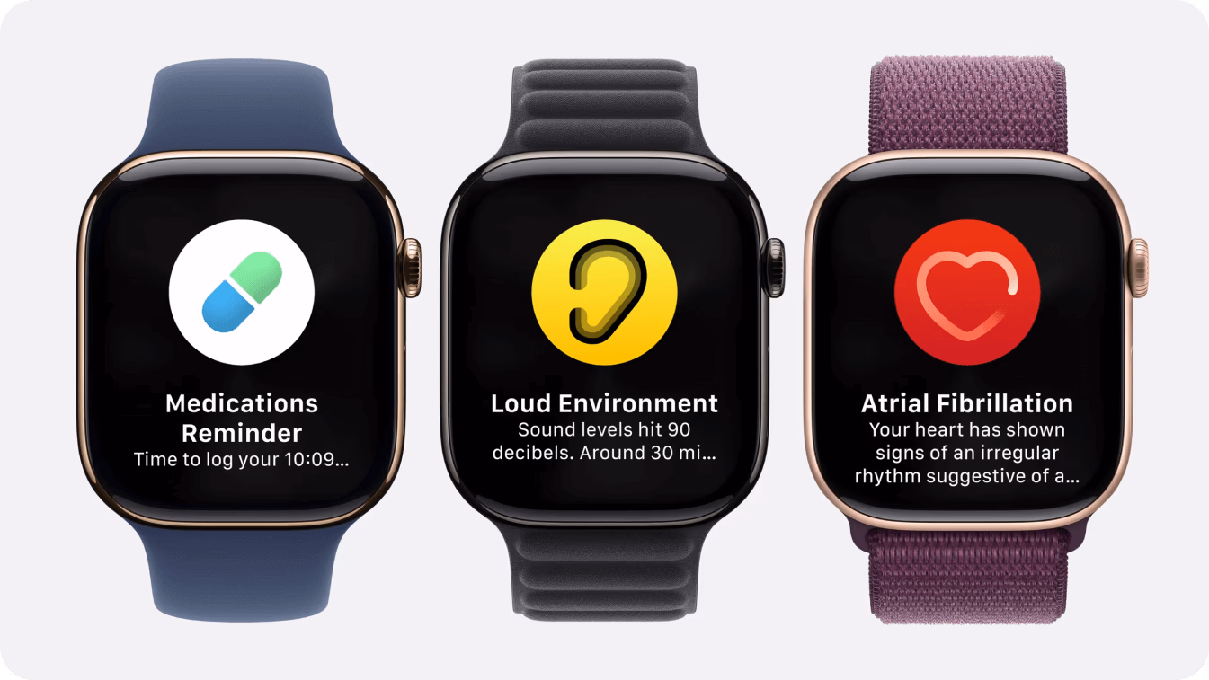새로운 건강 기능이 탑재된 Apple Watch Series 10