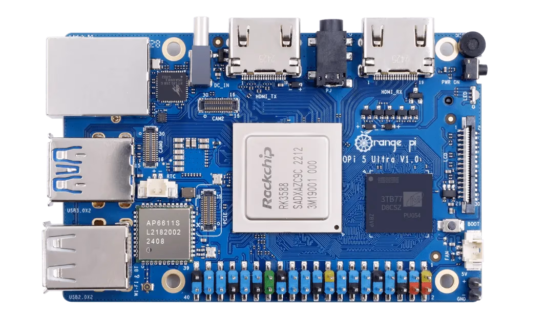 Un ordenador de placa única con Rockchip