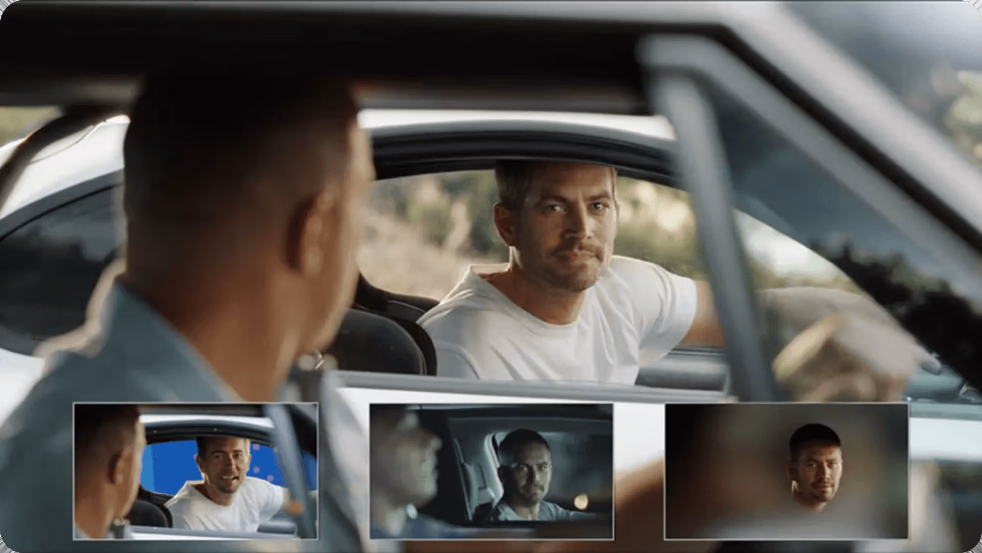 Superimposing Paul Walker's face onto Cody Walker's body
