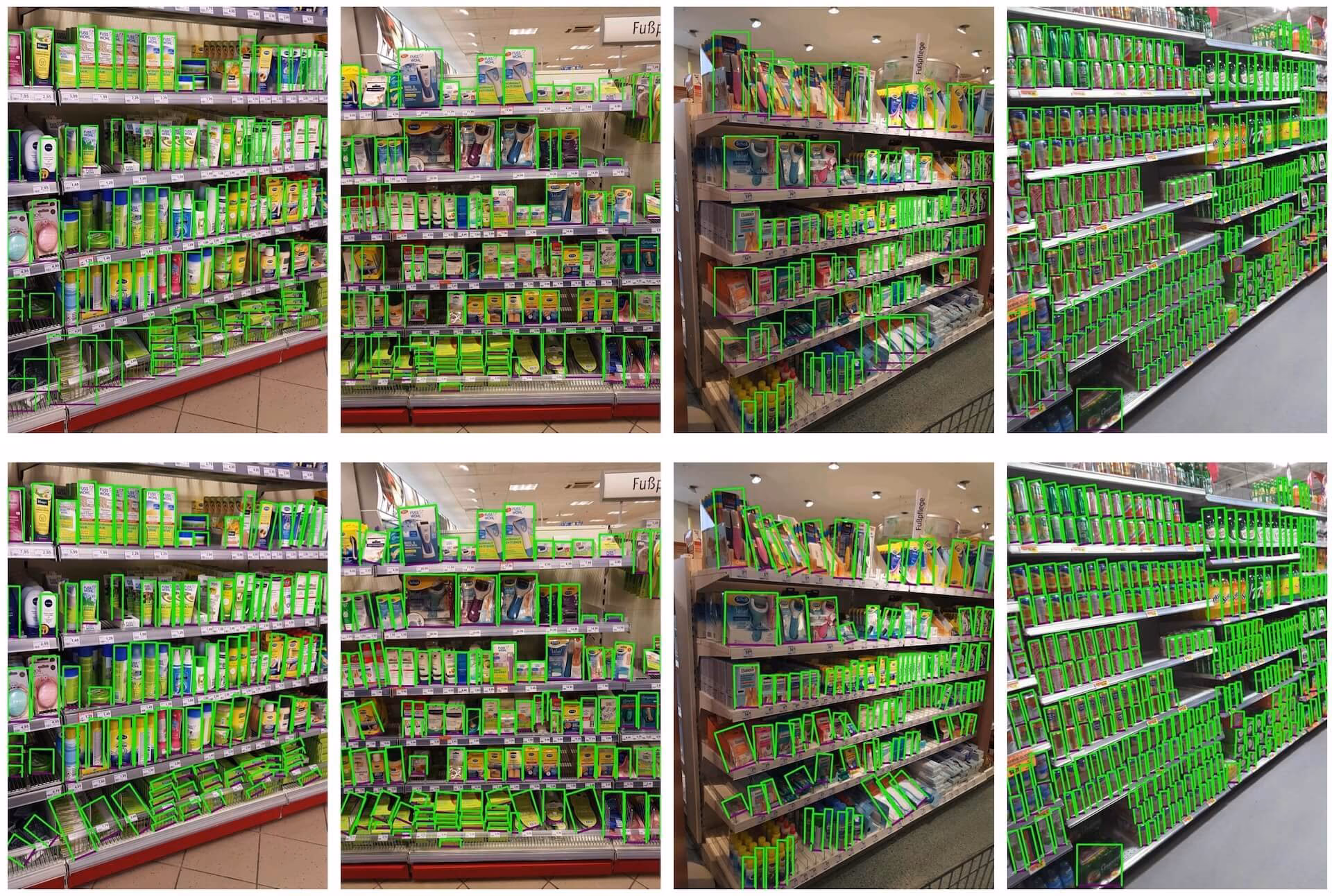 SKU-110K retail product detection on store shelves