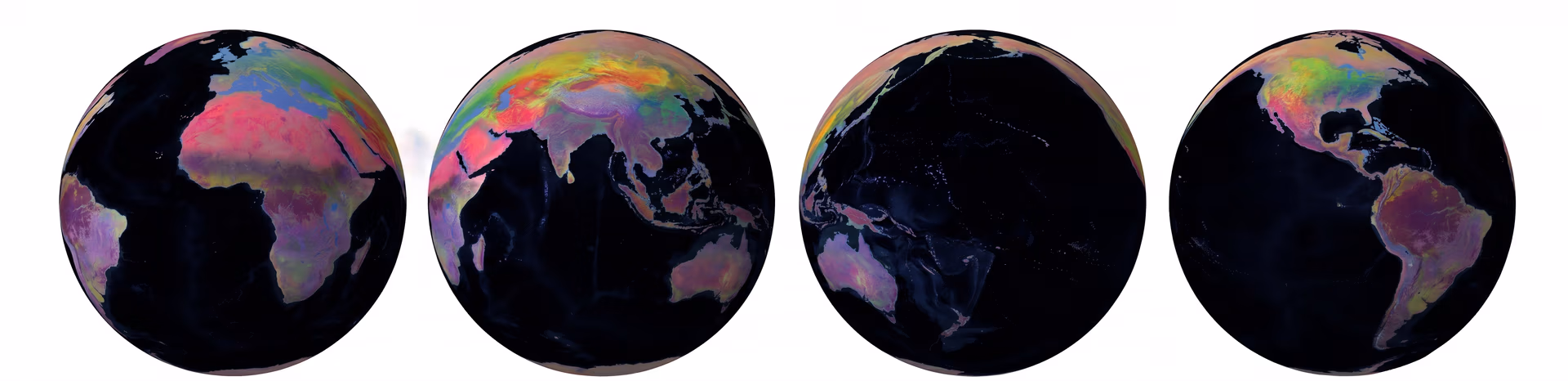 AlphaEarth mapping Earth's environment in 2023