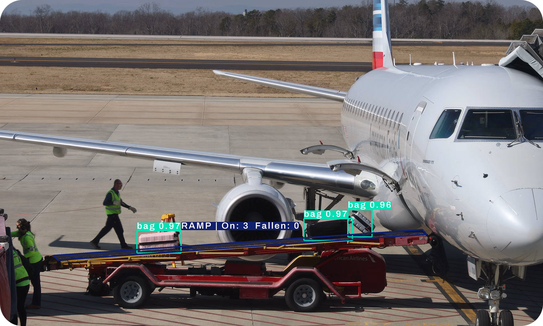 Agiliza la logística aeroportuaria con Ultralytics YOLO