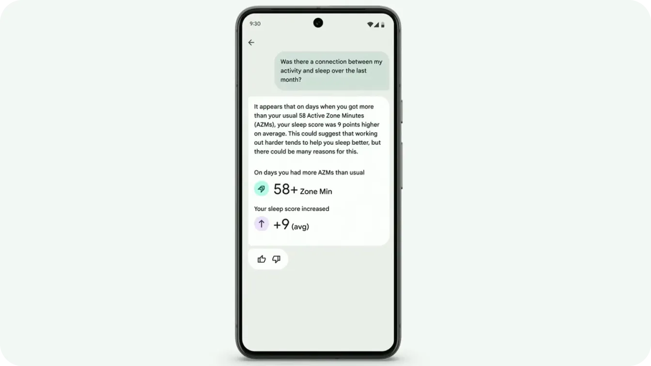 L'IA di Fitbit di Google che fornisce approfondimenti personalizzati sulla salute