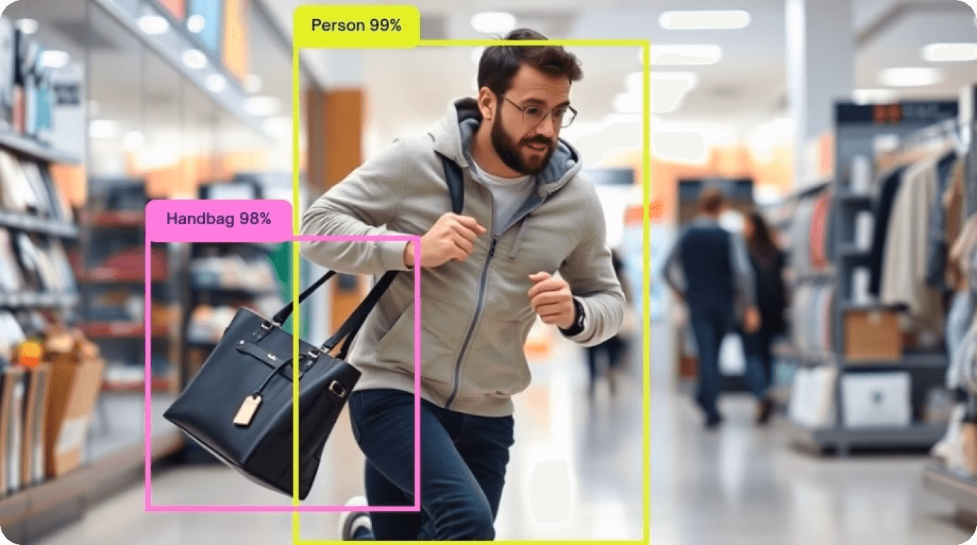 Detección y seguimiento de objetos para monitorizar actividades dentro de una tienda