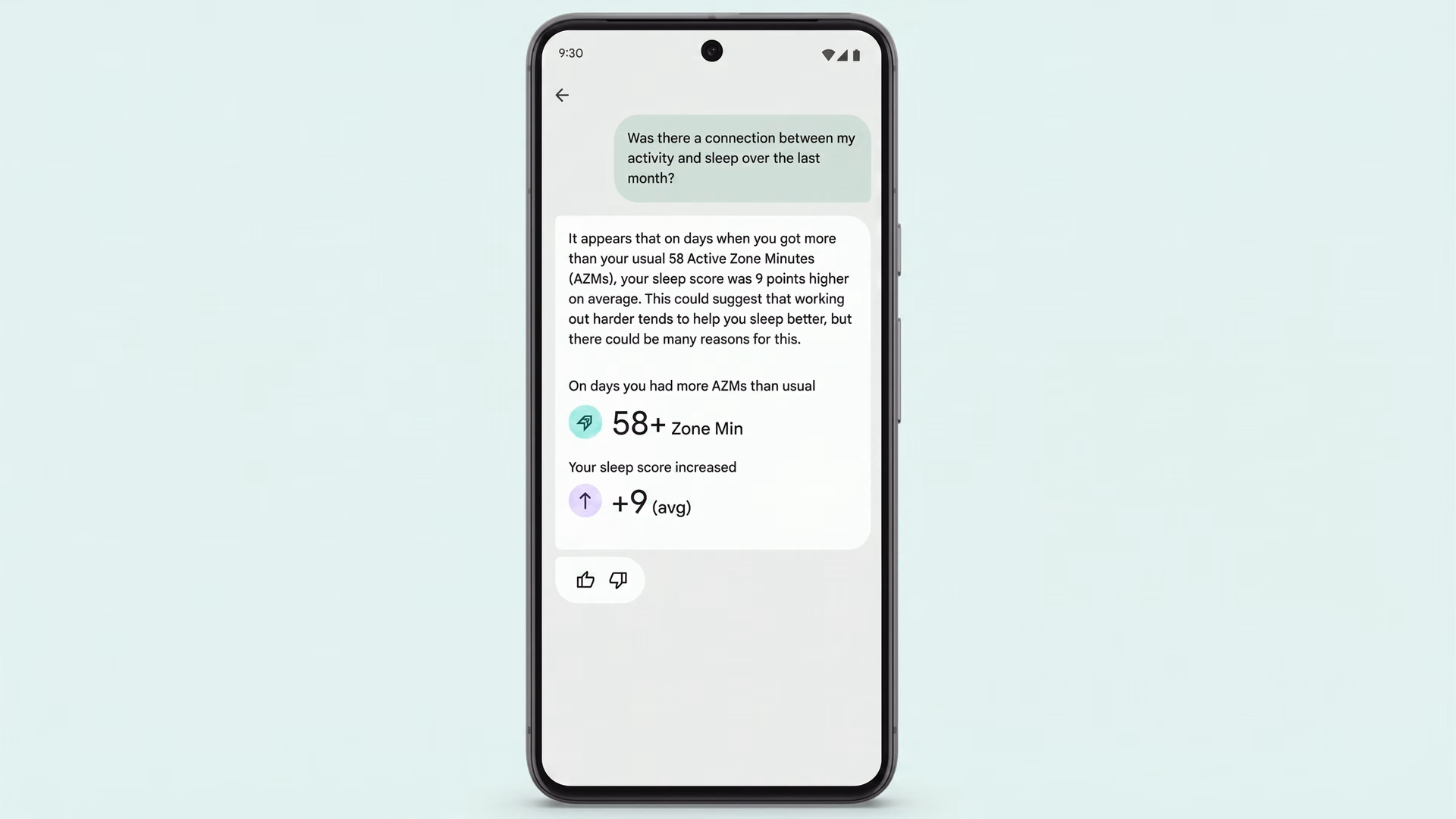 Fitbit AI da Google a fornecer informações de saúde personalizadas