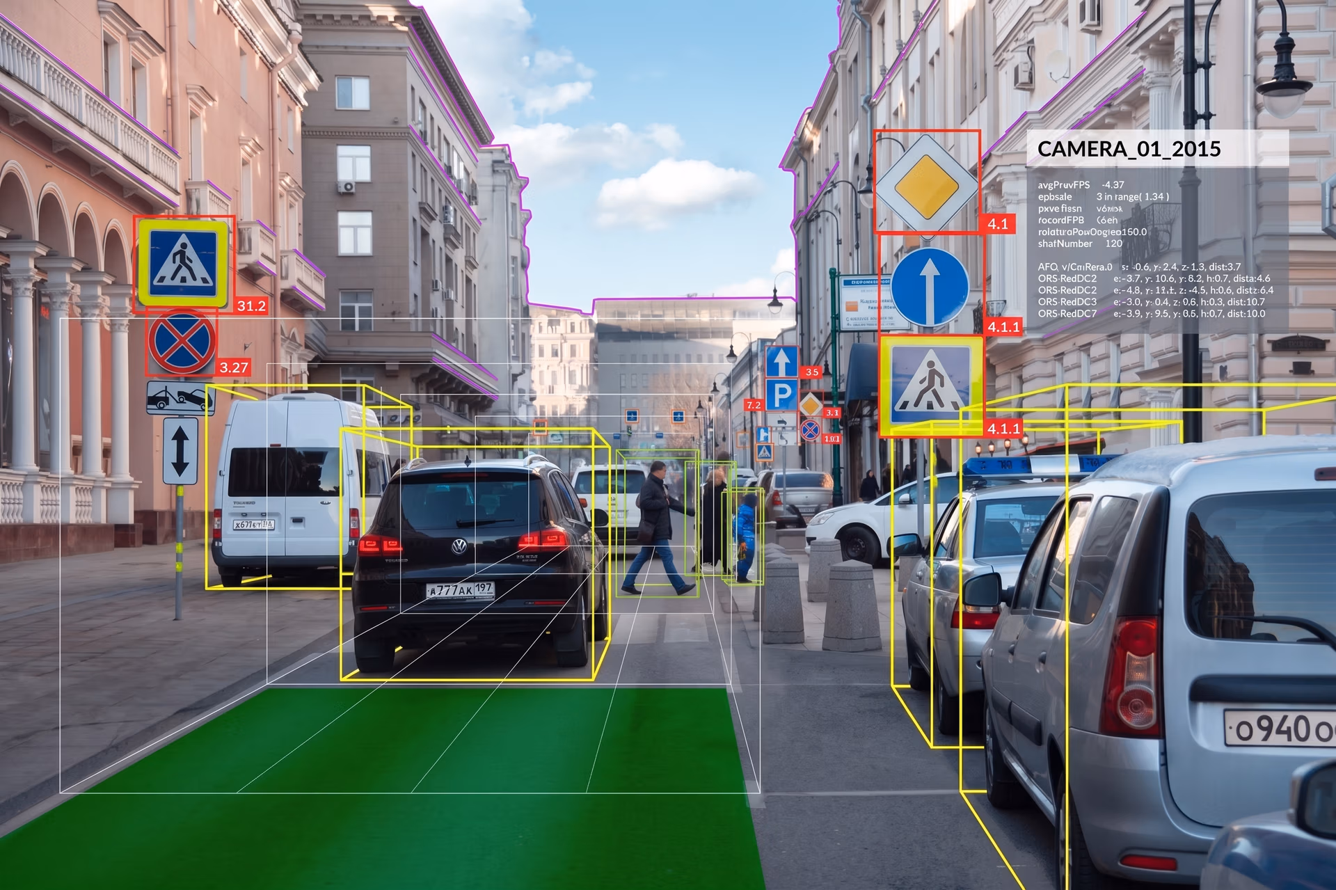 Computer Vision ist ein Schlüsselelement von selbstfahrenden Autos