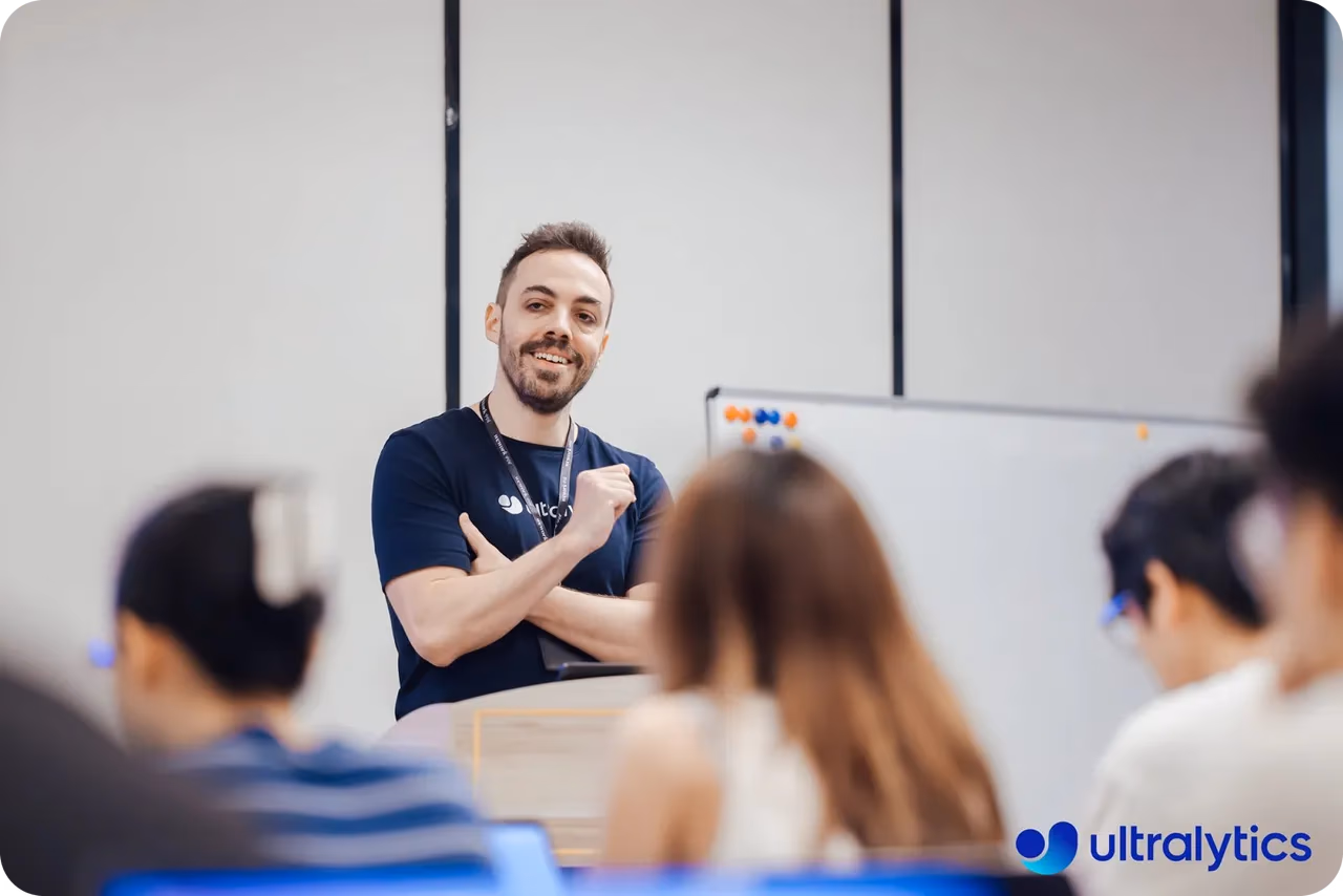 Ultralytics’ first community meetup in Shenzhen, China