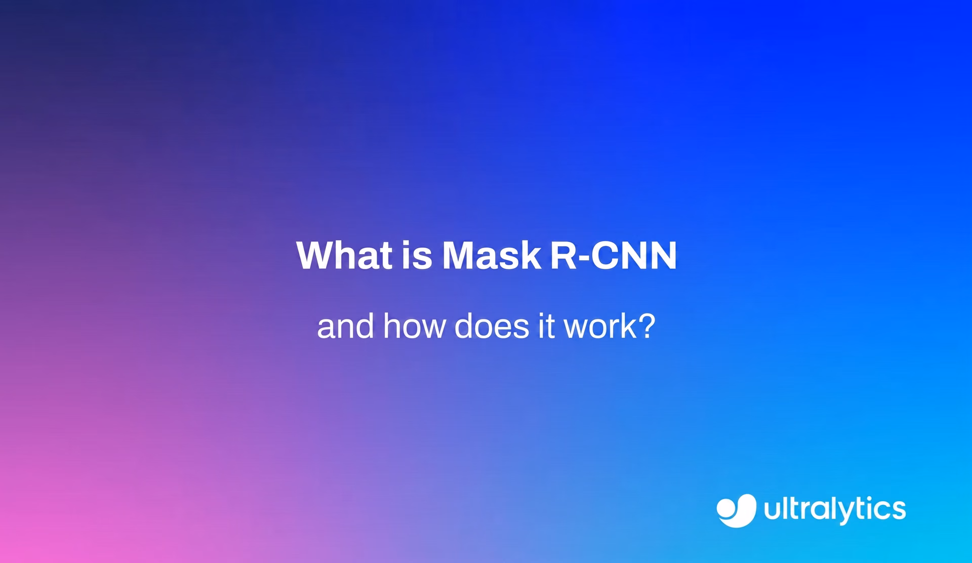 Segmentación de instancias con Mask R-CNN