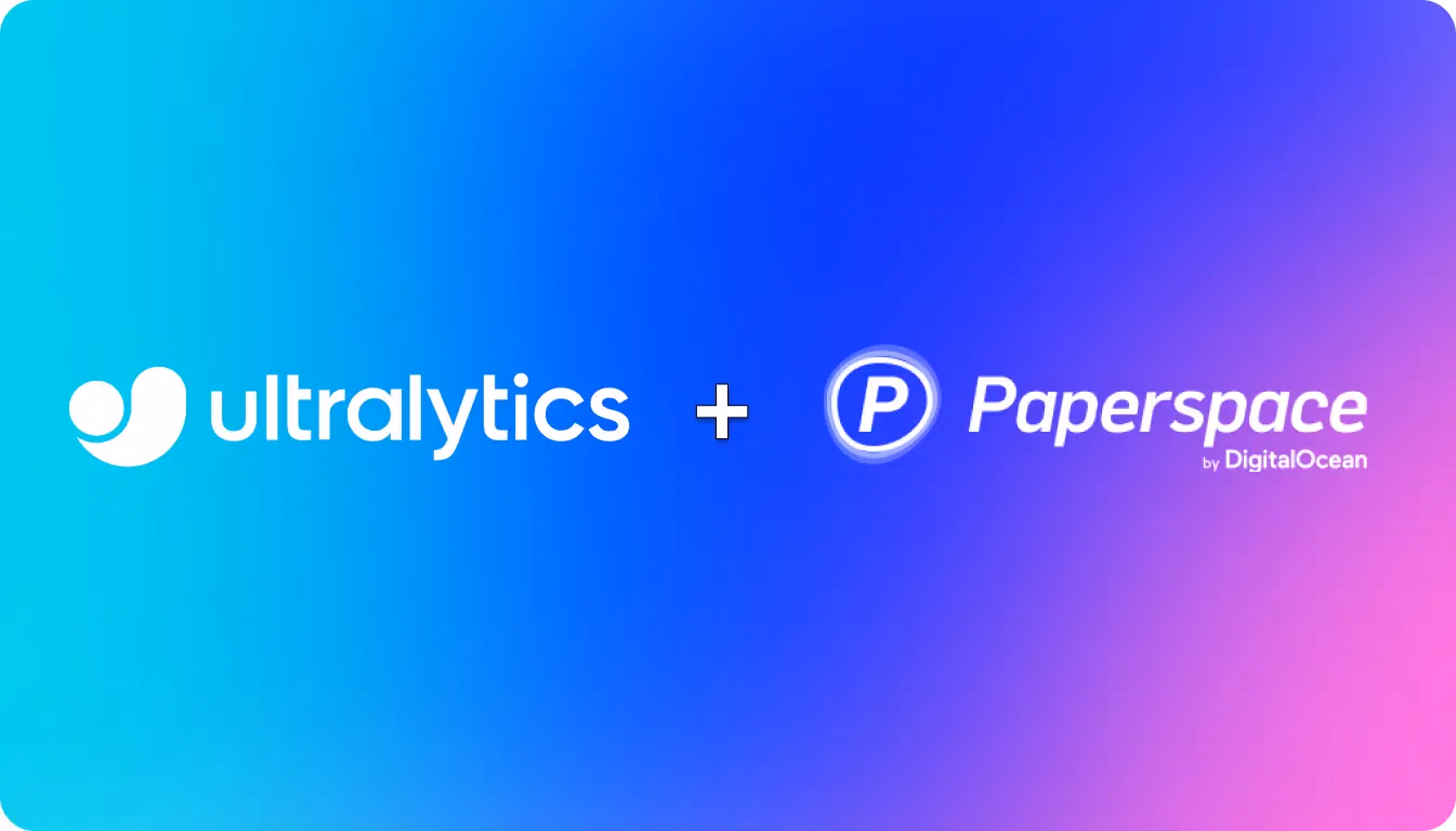 Partnership tra Ultralytics e Paperspace per l'addestramento con YOLOv8
