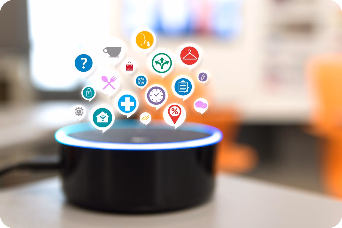 Assistants vocaux intelligents optimisés par l'IA