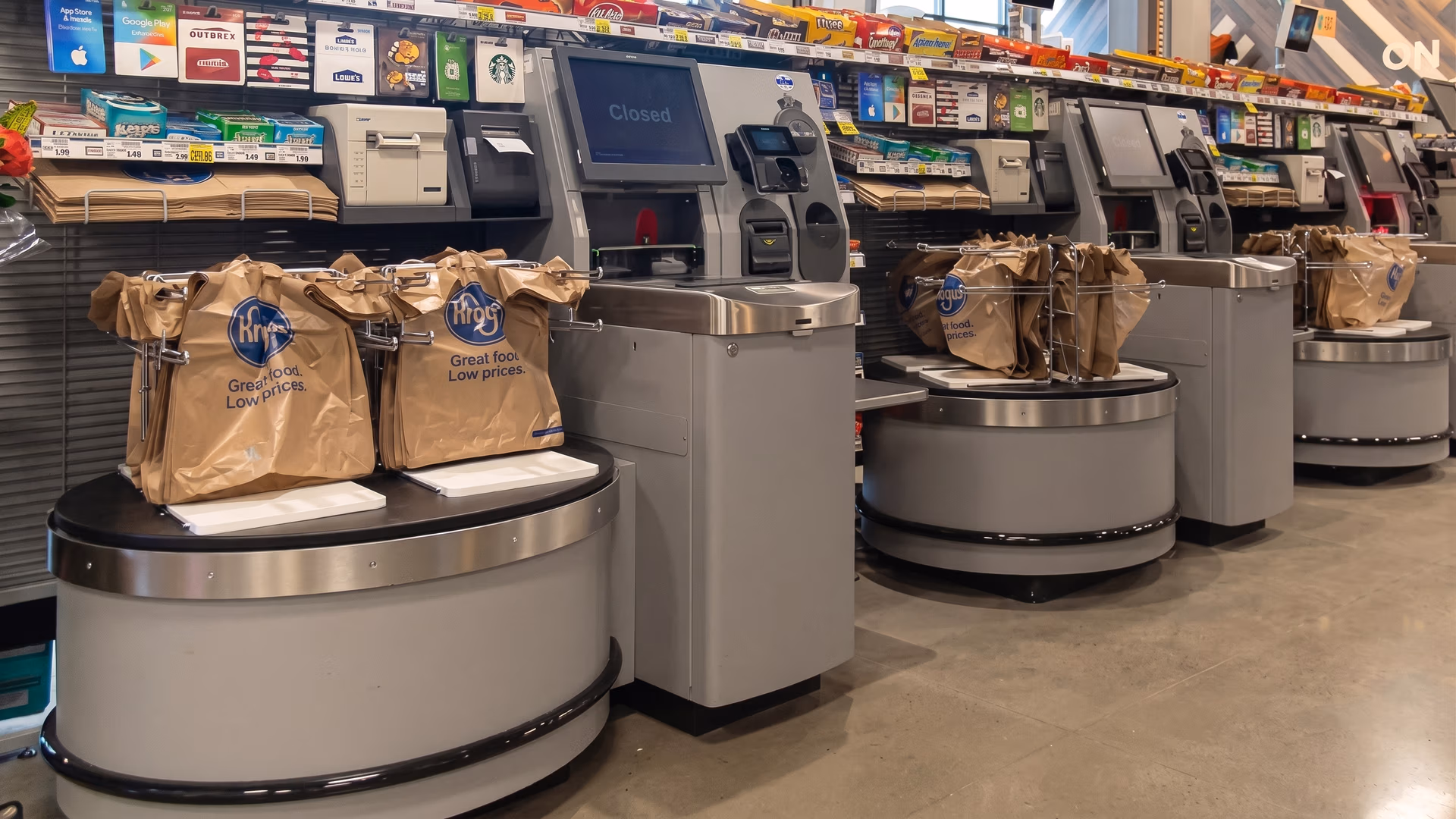 AI enhancing self-checkout counters