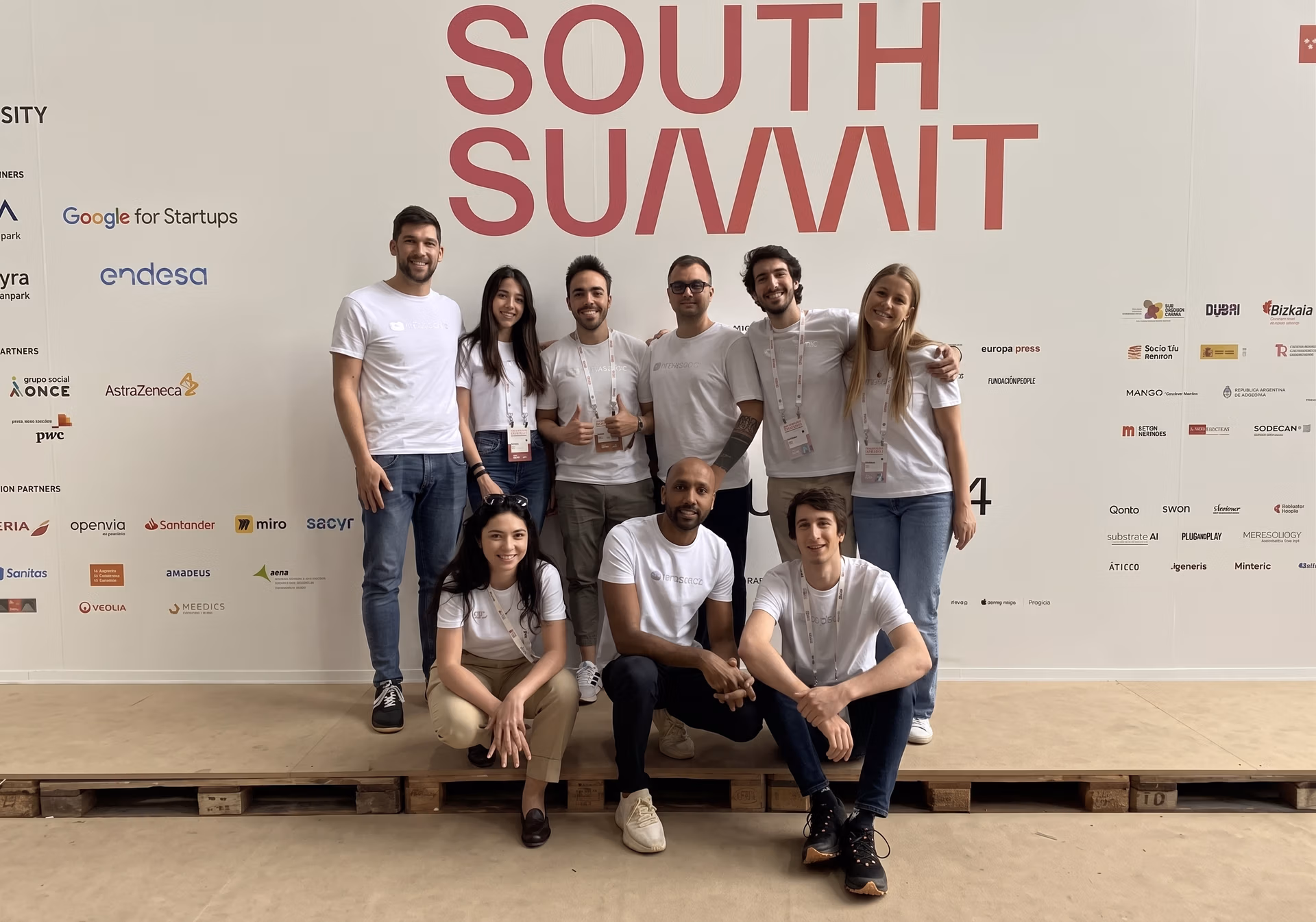 The Ultralytics team at South Summit Madrid 2024