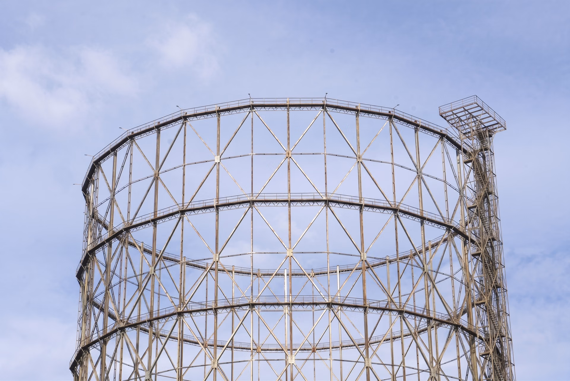 The Gazometro in Rome