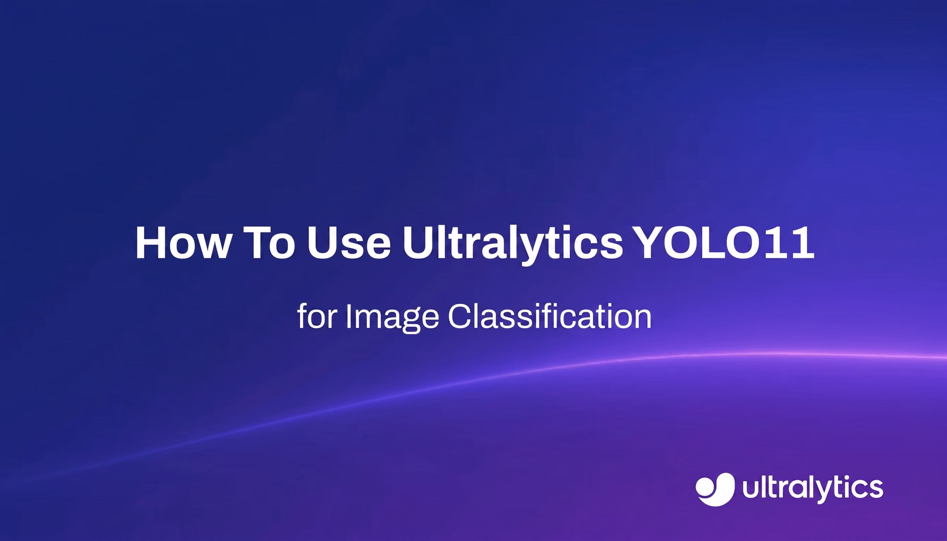Sử dụng Ultralytics YOLO11 để phân loại hình ảnh