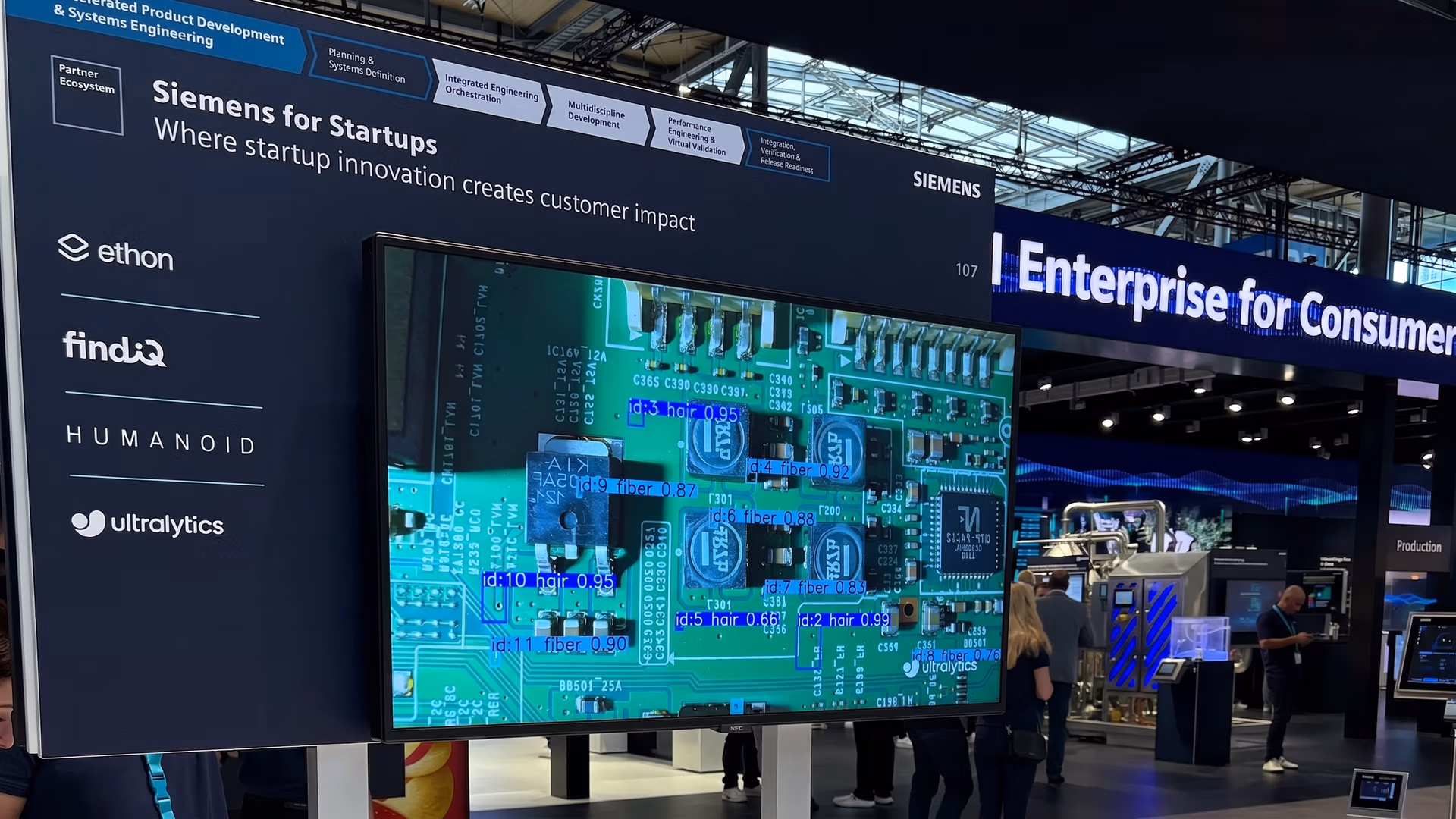 Pablo Karnbaum, our Sales Director, at Hannover Messe 2026 in Germany