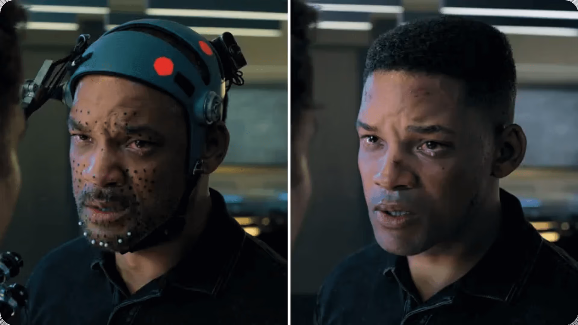 Will Smith de-aged using AI technology