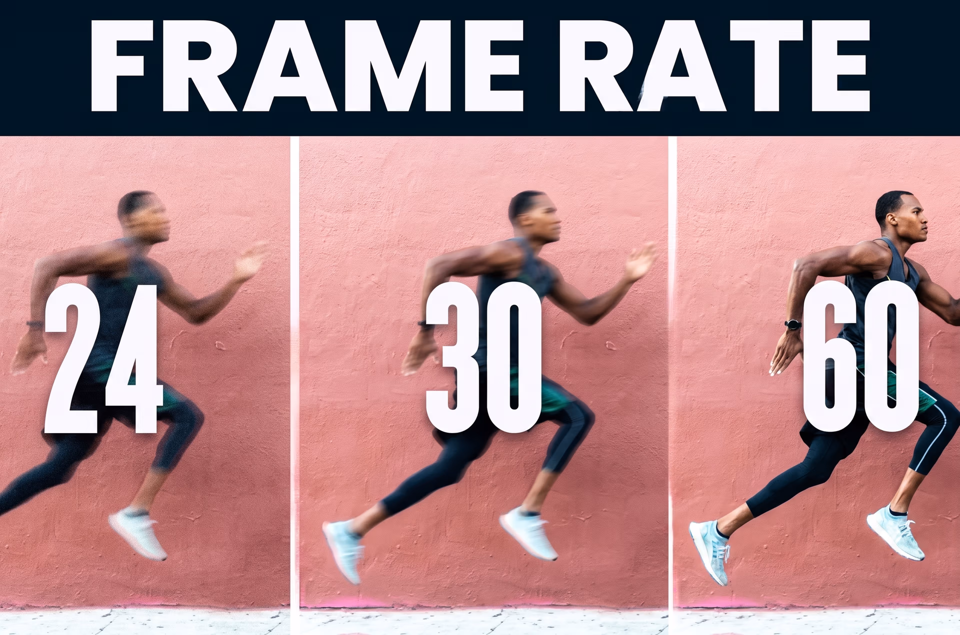 Comparing different frame rates