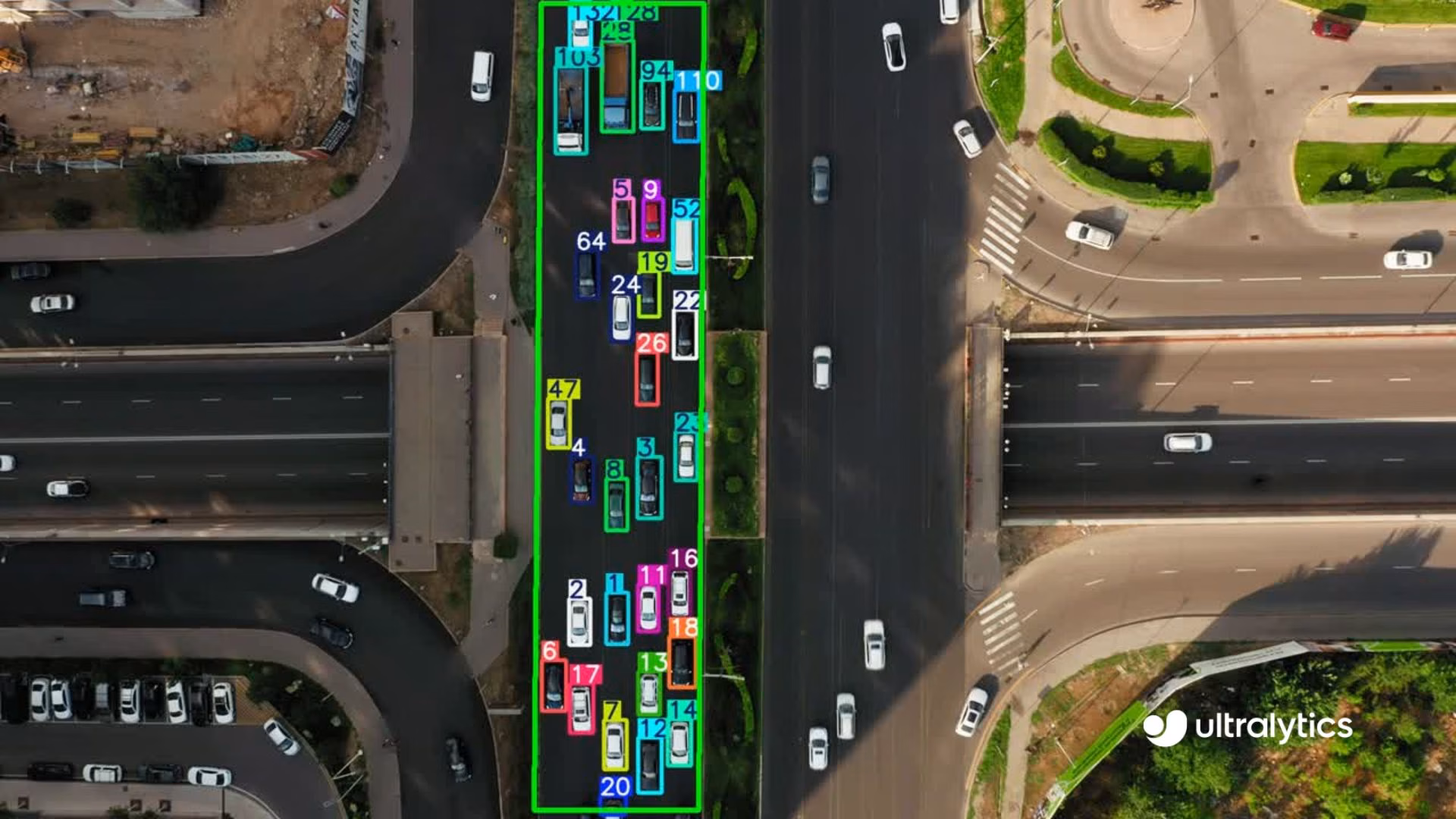 Vehicles Tracking on Road using Ultralytics YOLO26