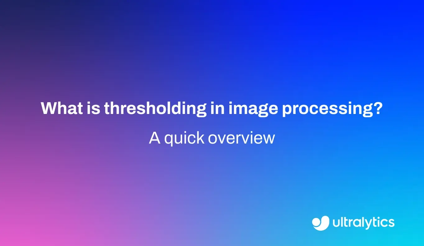 Một hình ảnh grayscale được chuyển đổi thành đen trắng bằng cách sử dụng thresholding