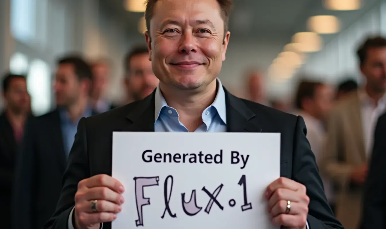 Grok 2.0 с генерацией изображений FLUX.1
