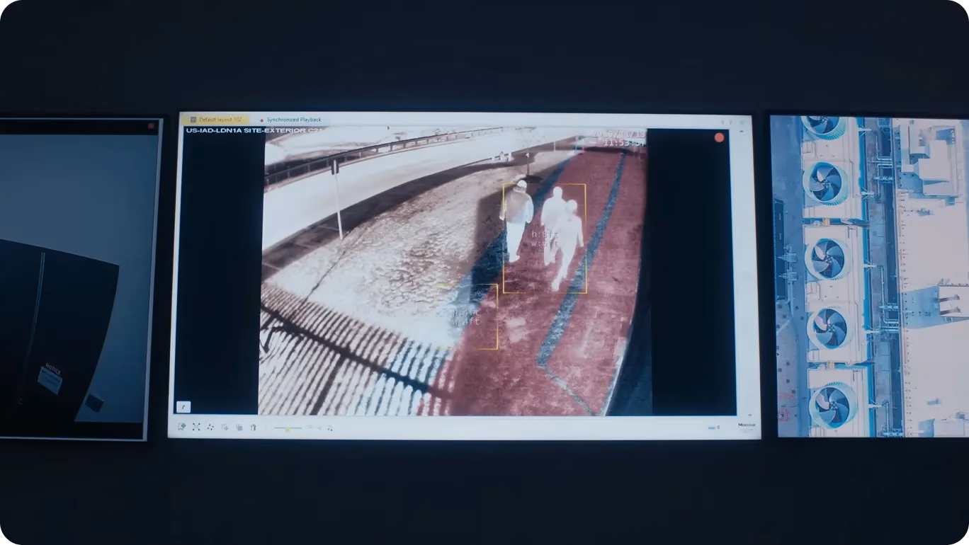 Google'ın veri merkezlerini güvenceye almak için video analitiği ve termal kameralar kullanması