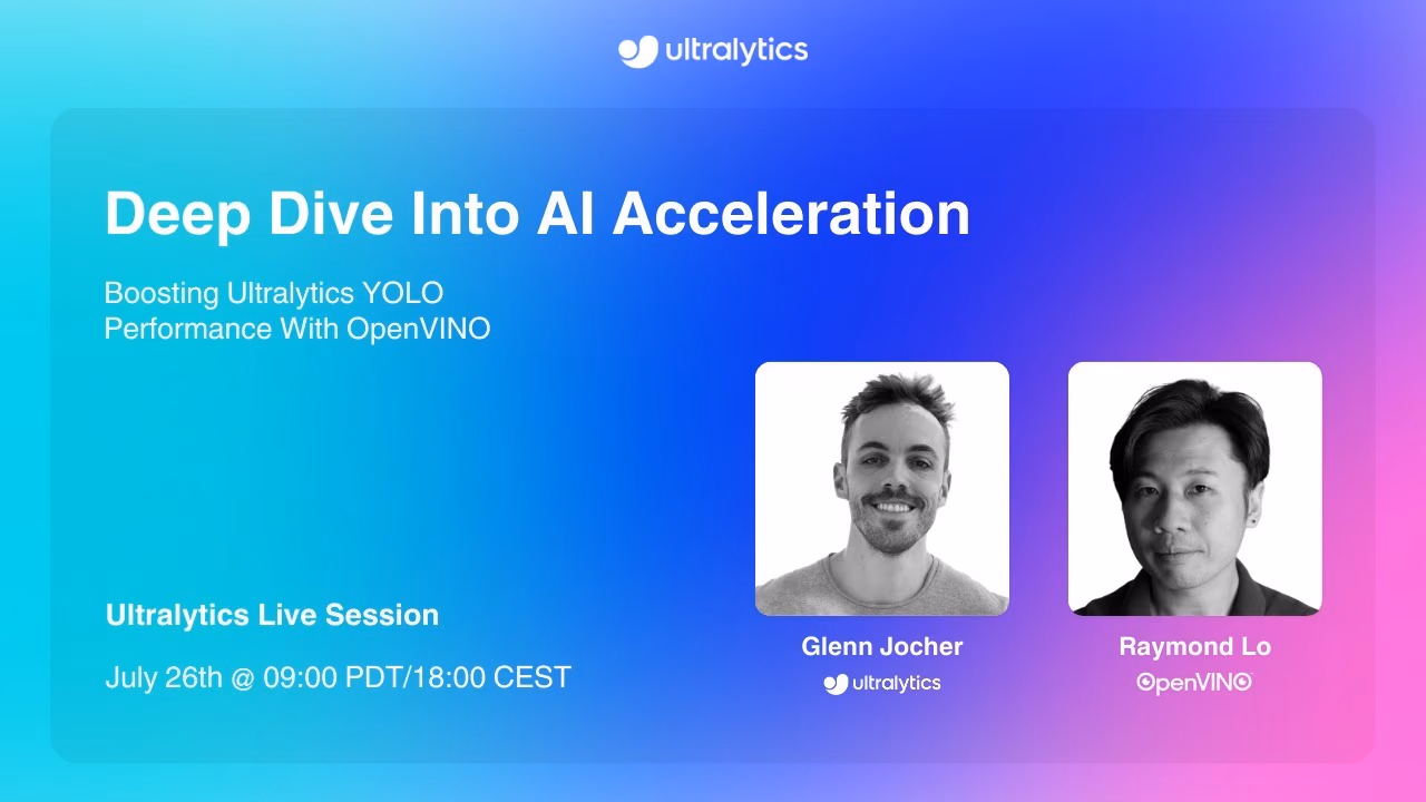 AI Acceleration with OpenVINO Deep Dive | Ultralytics